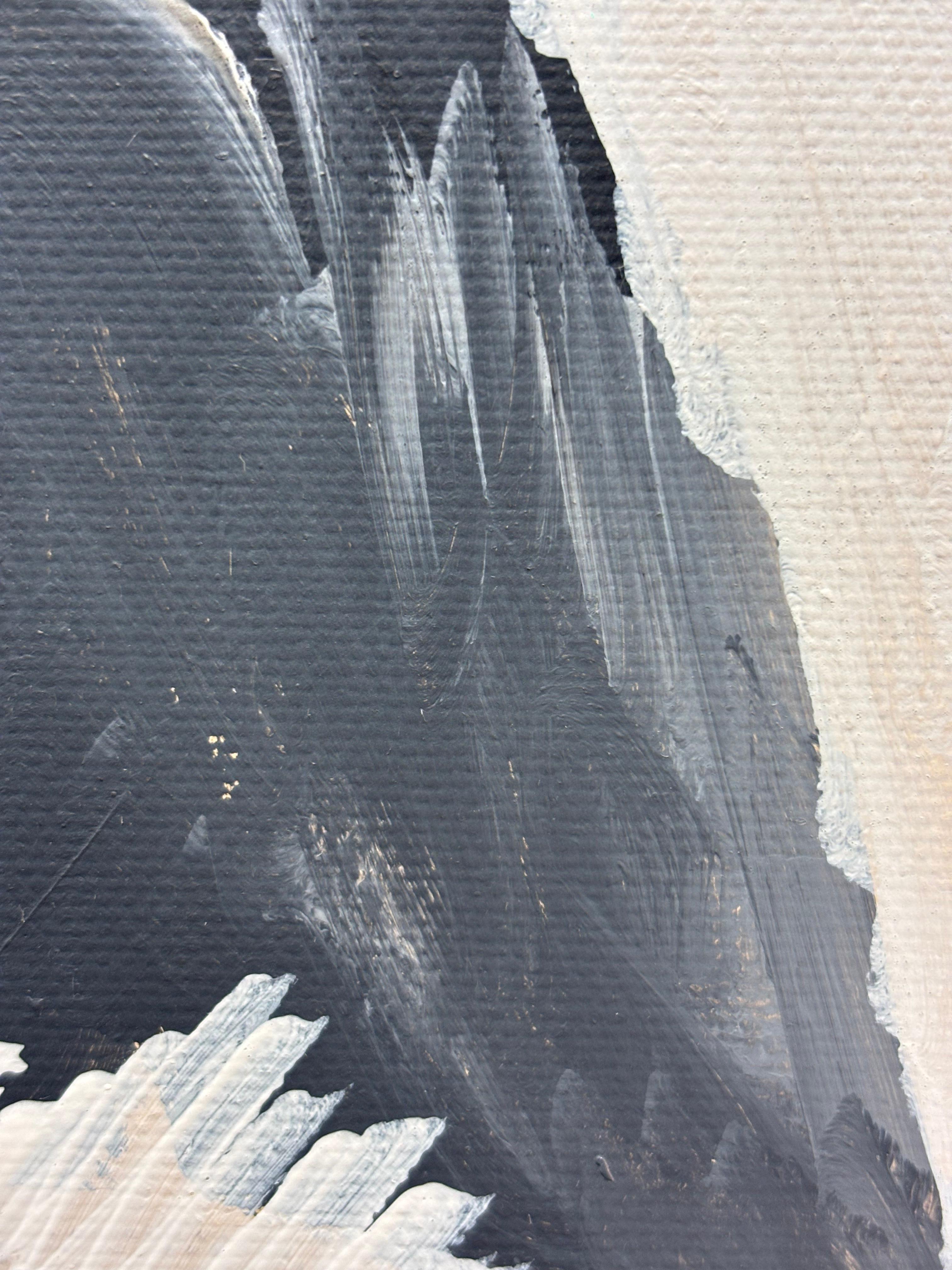 Trois Instants en Mai di Grégoire Mathias - Ritratto cubista moderno in tinte tenui in vendita 4
