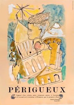 Original poster Périgueux 2023 / Affiche originale.