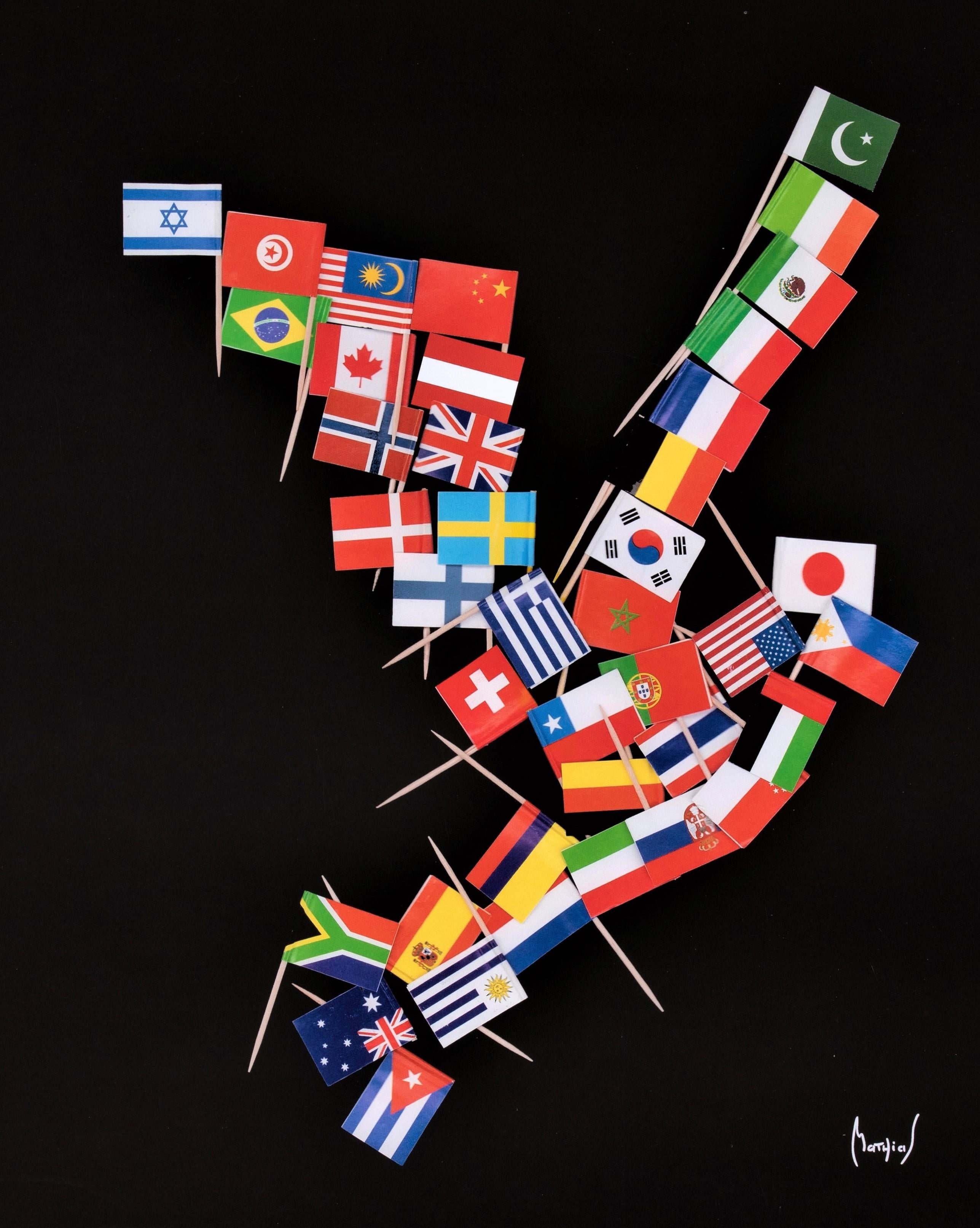 Original Poster United Nations 2020 - Modern Print by Grégoire Mathias