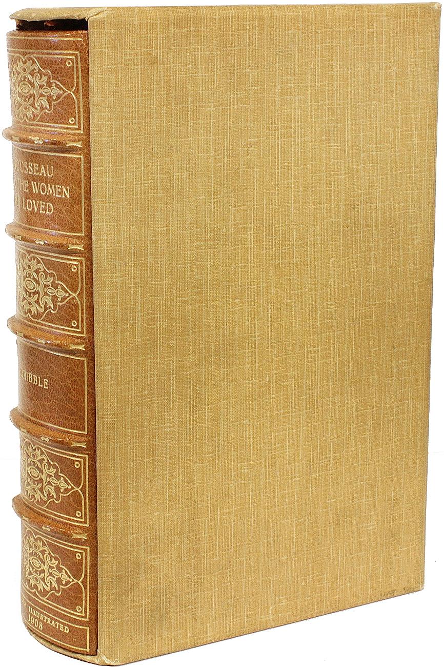 GRIBBLE. Rousseau et les femmes qu'il aimait. BINDING 1ST ED extra-illustré ! en vente 3
