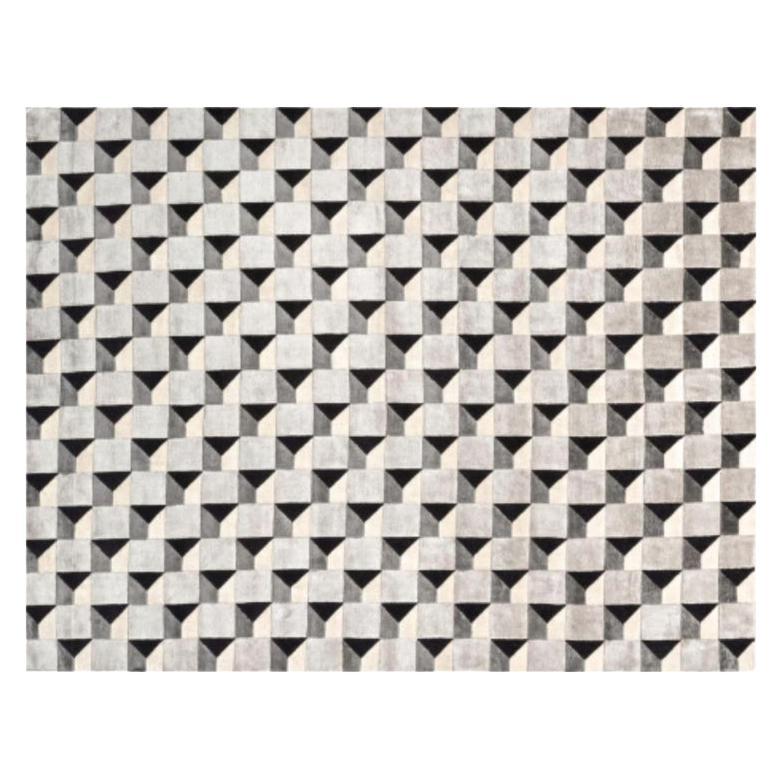 Grid 400 Rug by Illulian For Sale