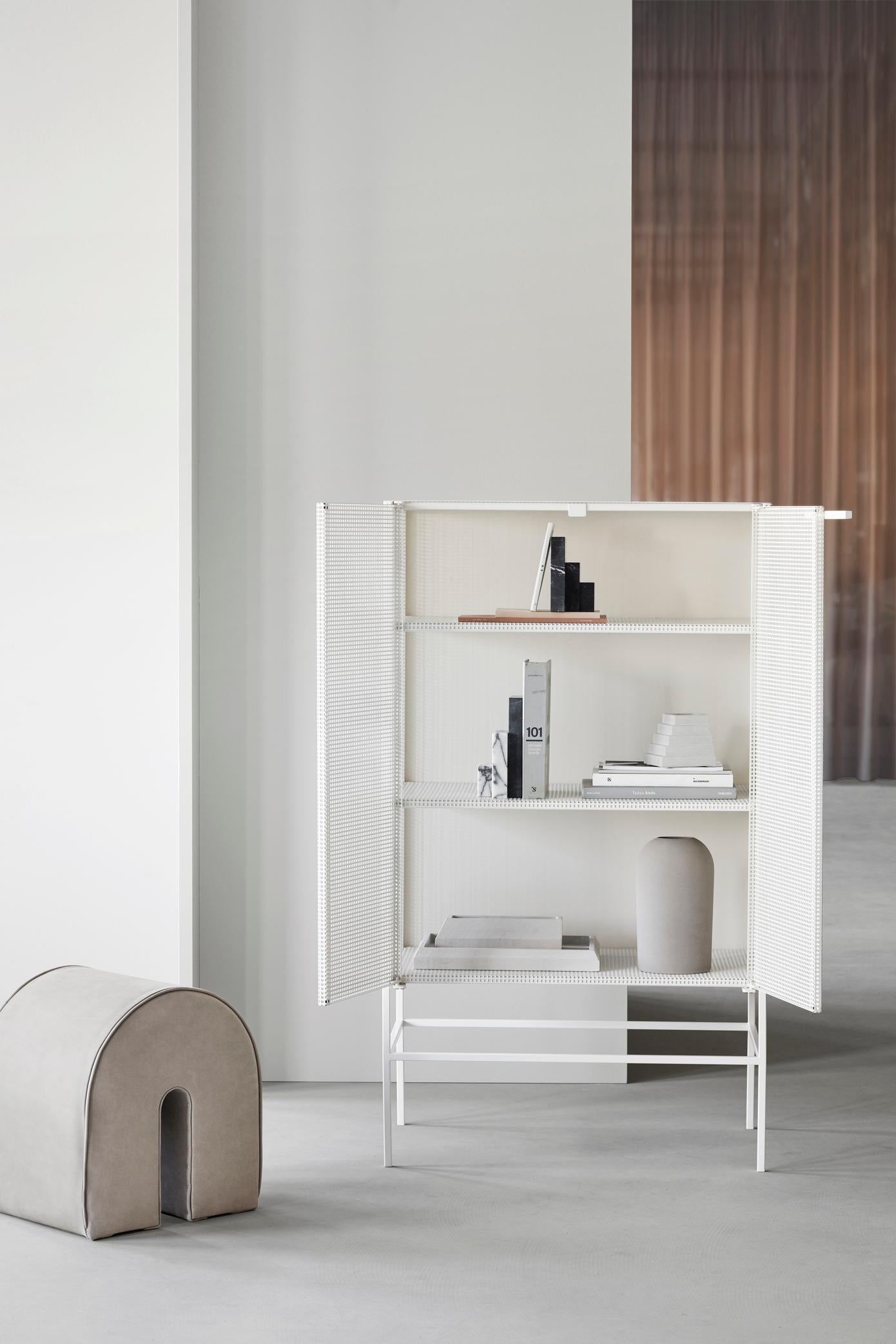 Danish Grid Cabinet by Kristina Dam Studio For Sale