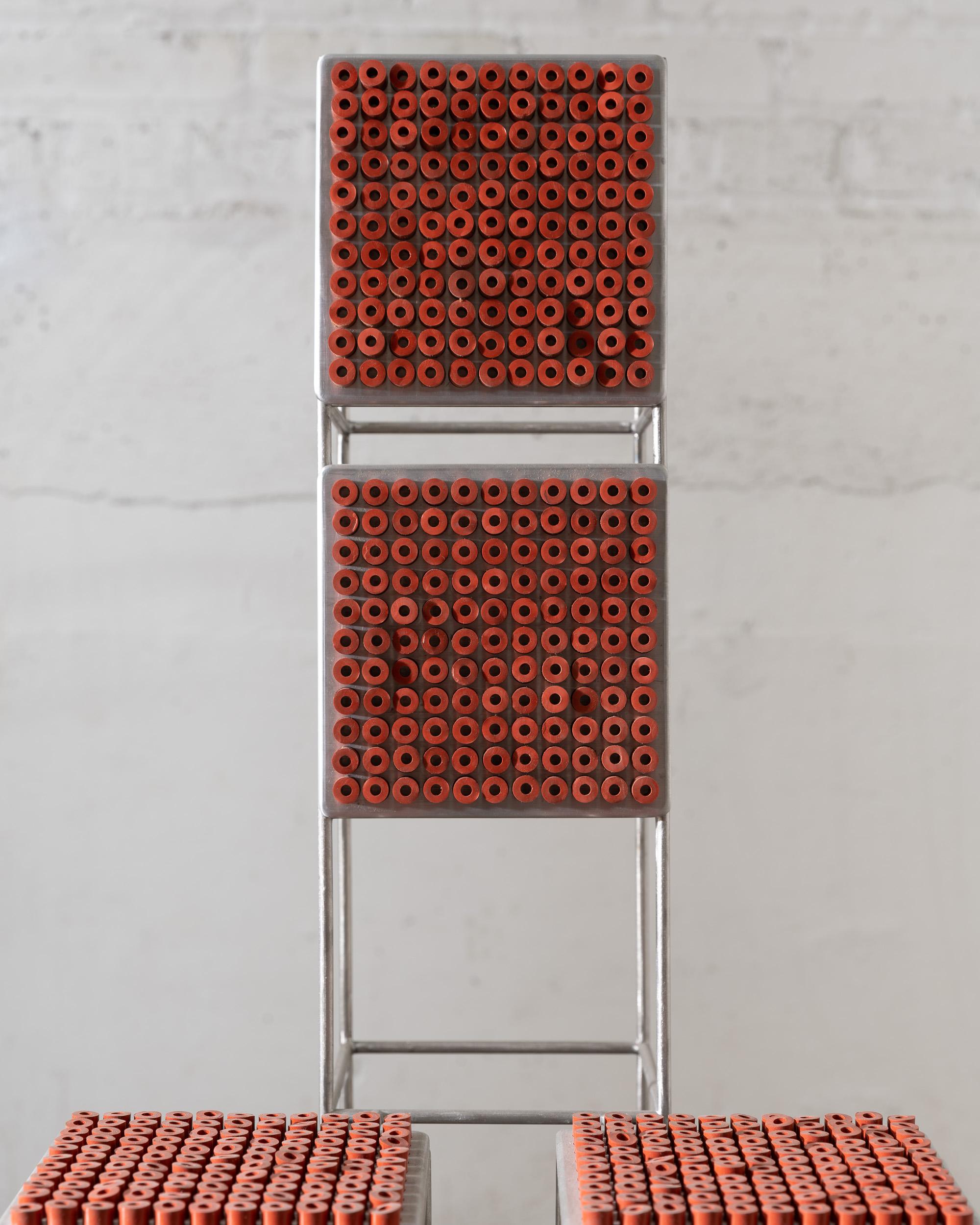 American Grid Chair by Gentner Design For Sale
