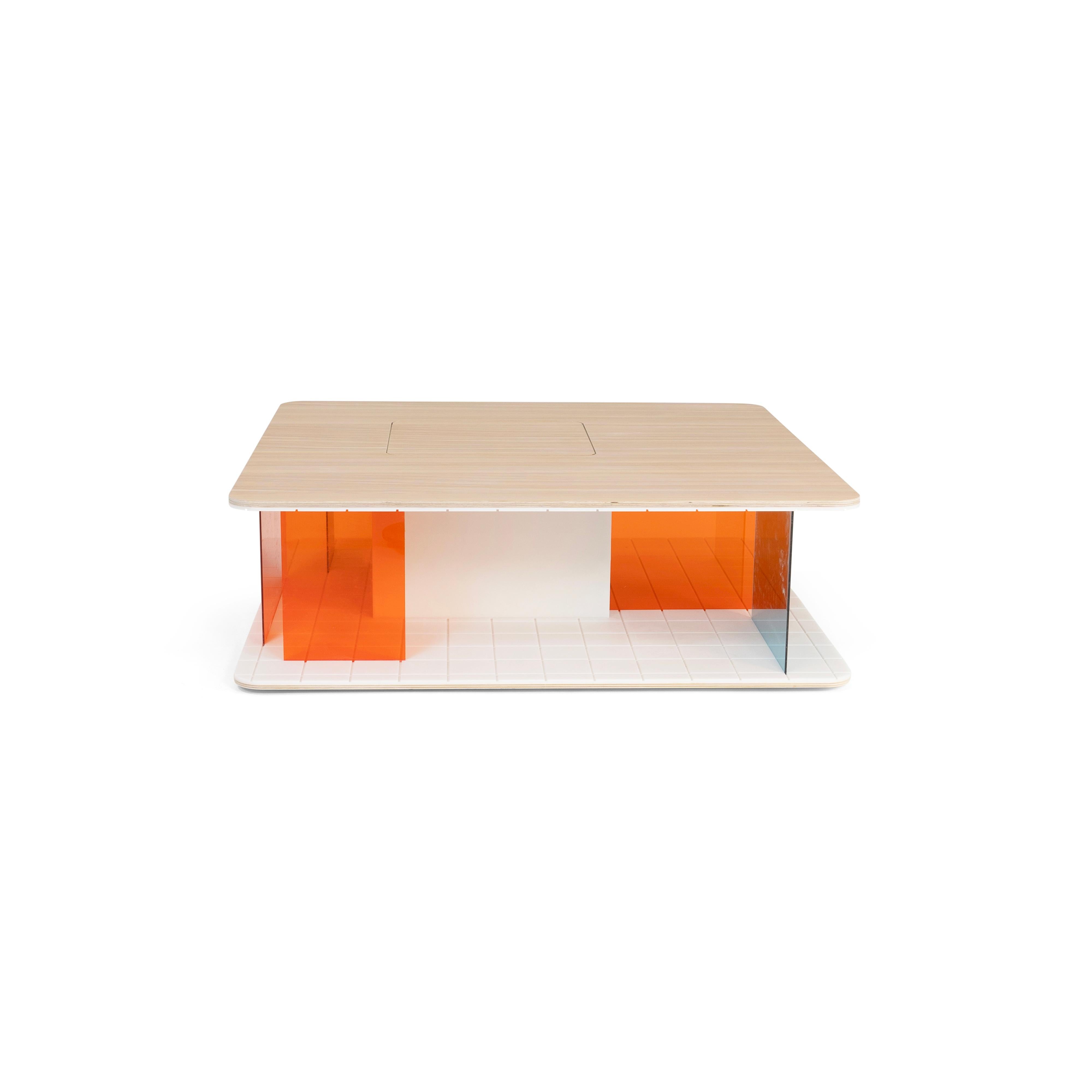 Grid coffee table 02 For Sale 2