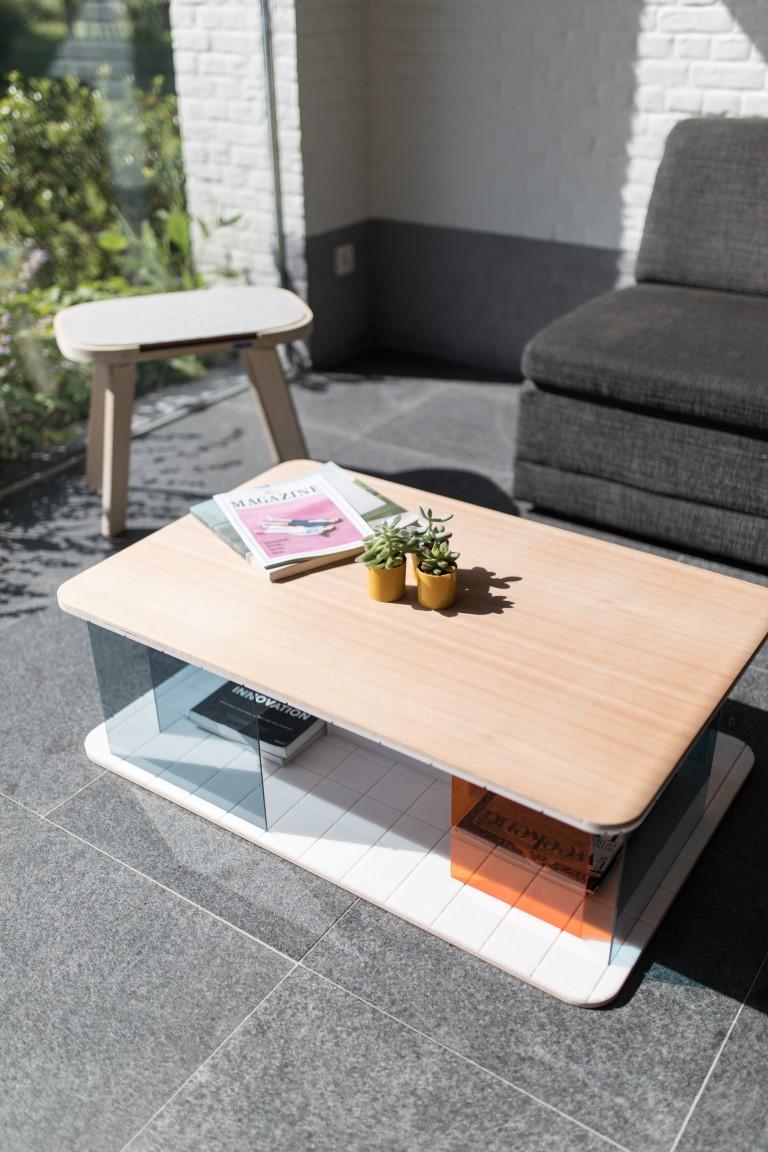 Grid Coffee Table For Sale 2