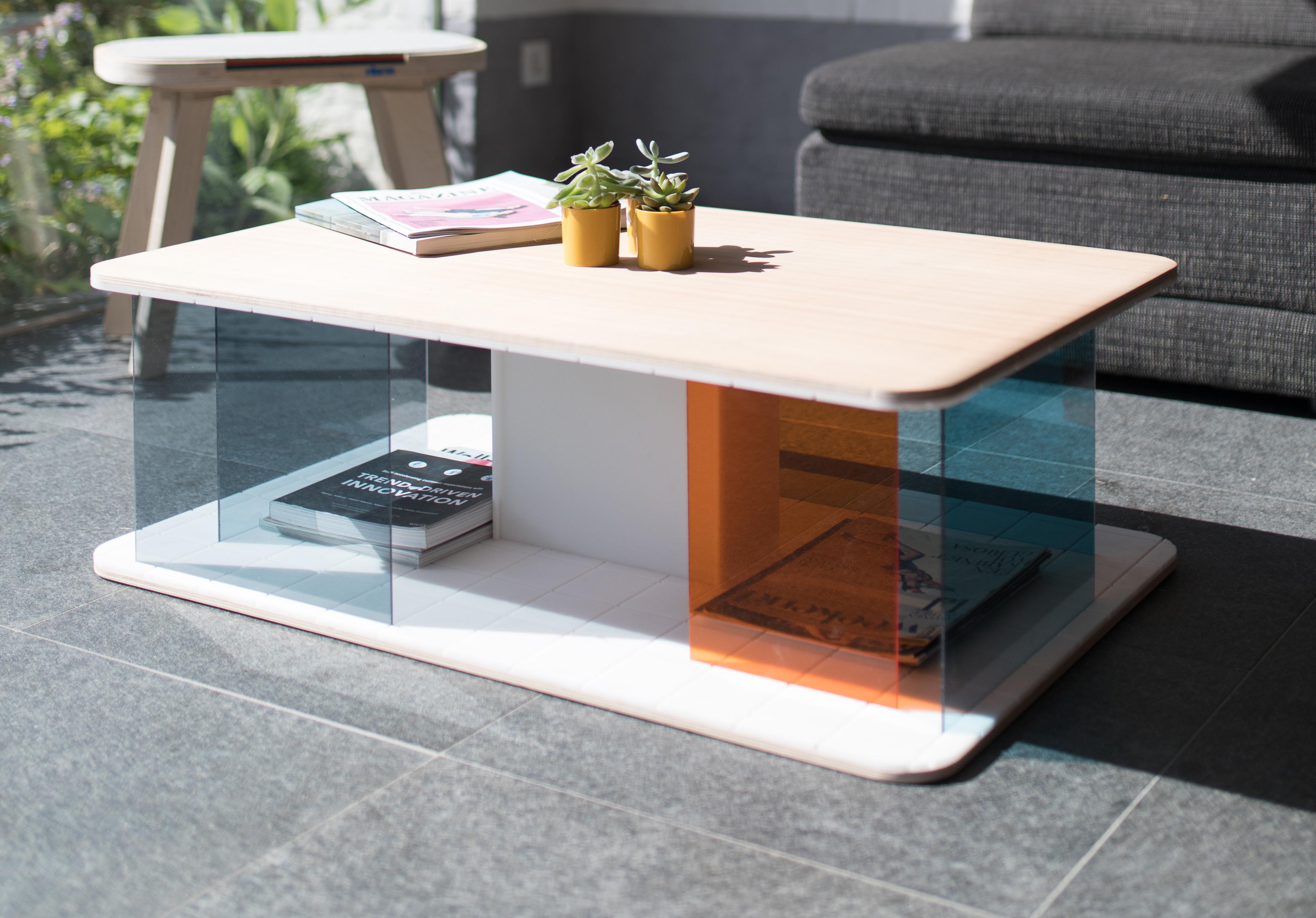 Grid Coffee Table For Sale 3