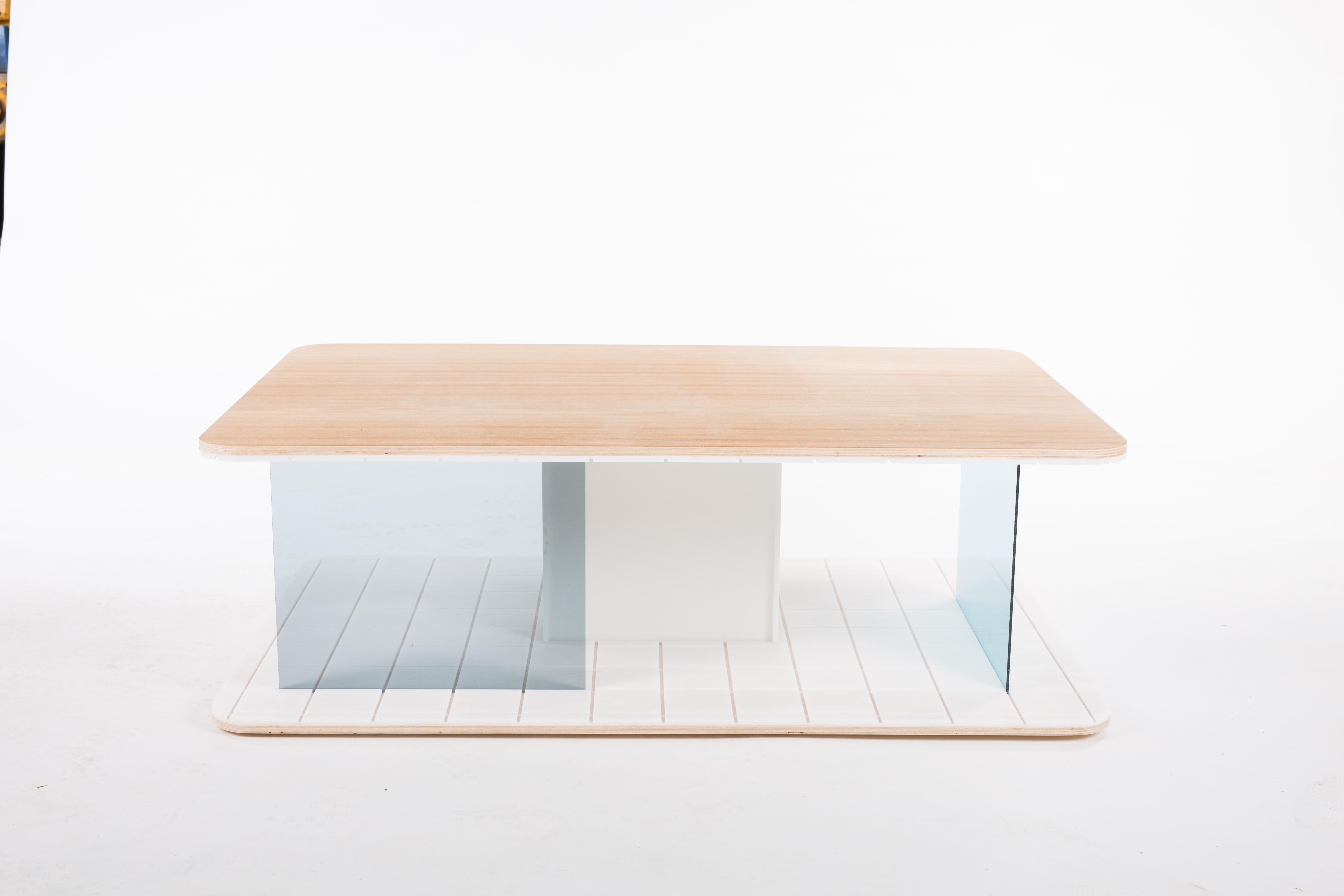 Belgian Grid Coffee Table For Sale