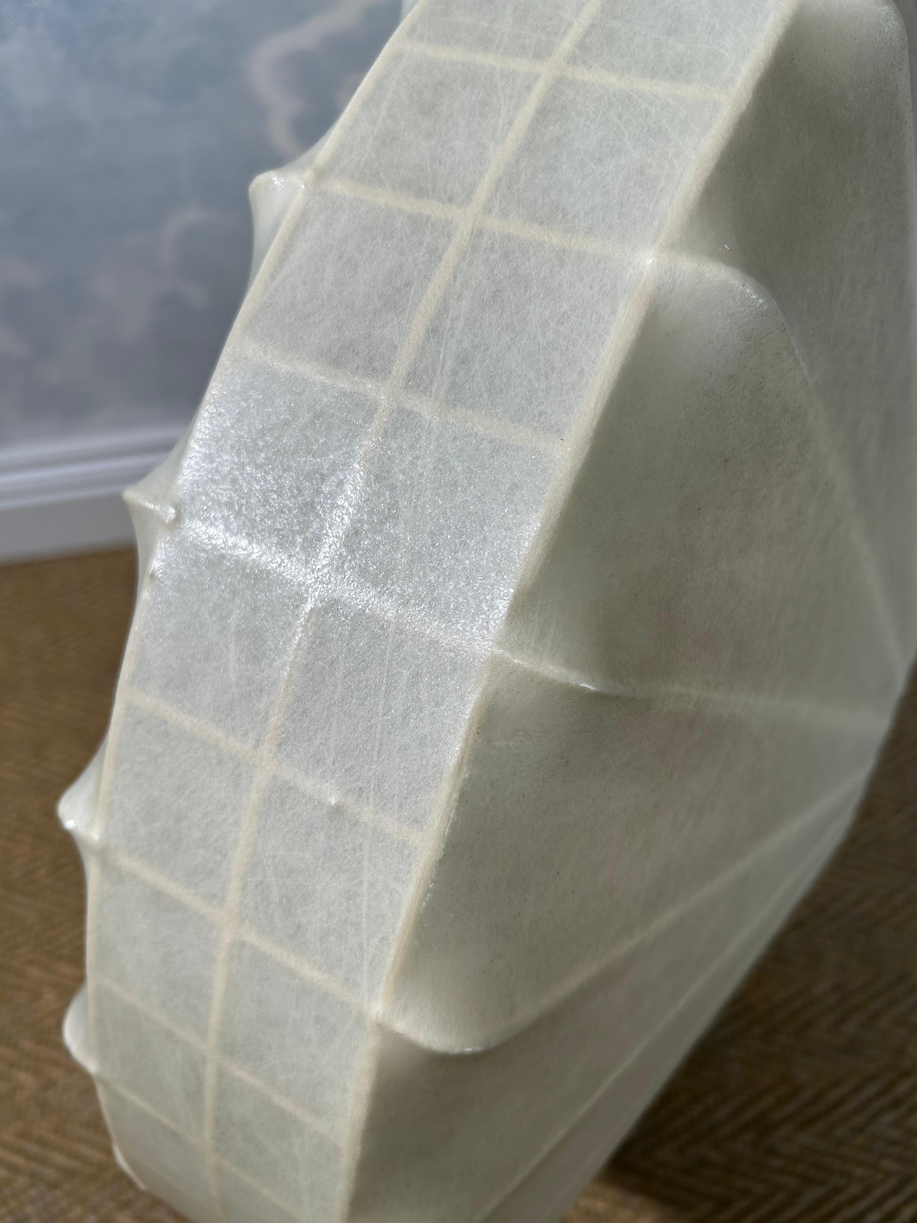 Mid-20th Century Grid-Frame Cocoon Pendant Light, Germany, 1960's, Mid Century Modern For Sale