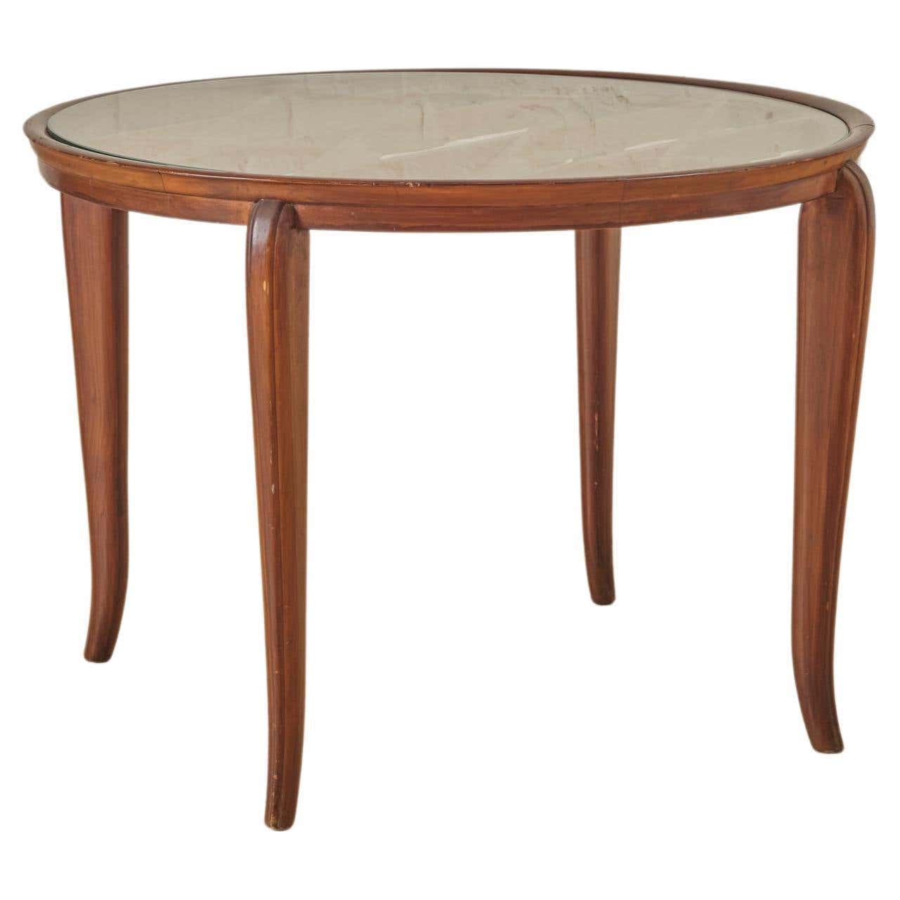 Grid Pattern Coffee Table by Paolo Buffa For Sale at 1stDibs