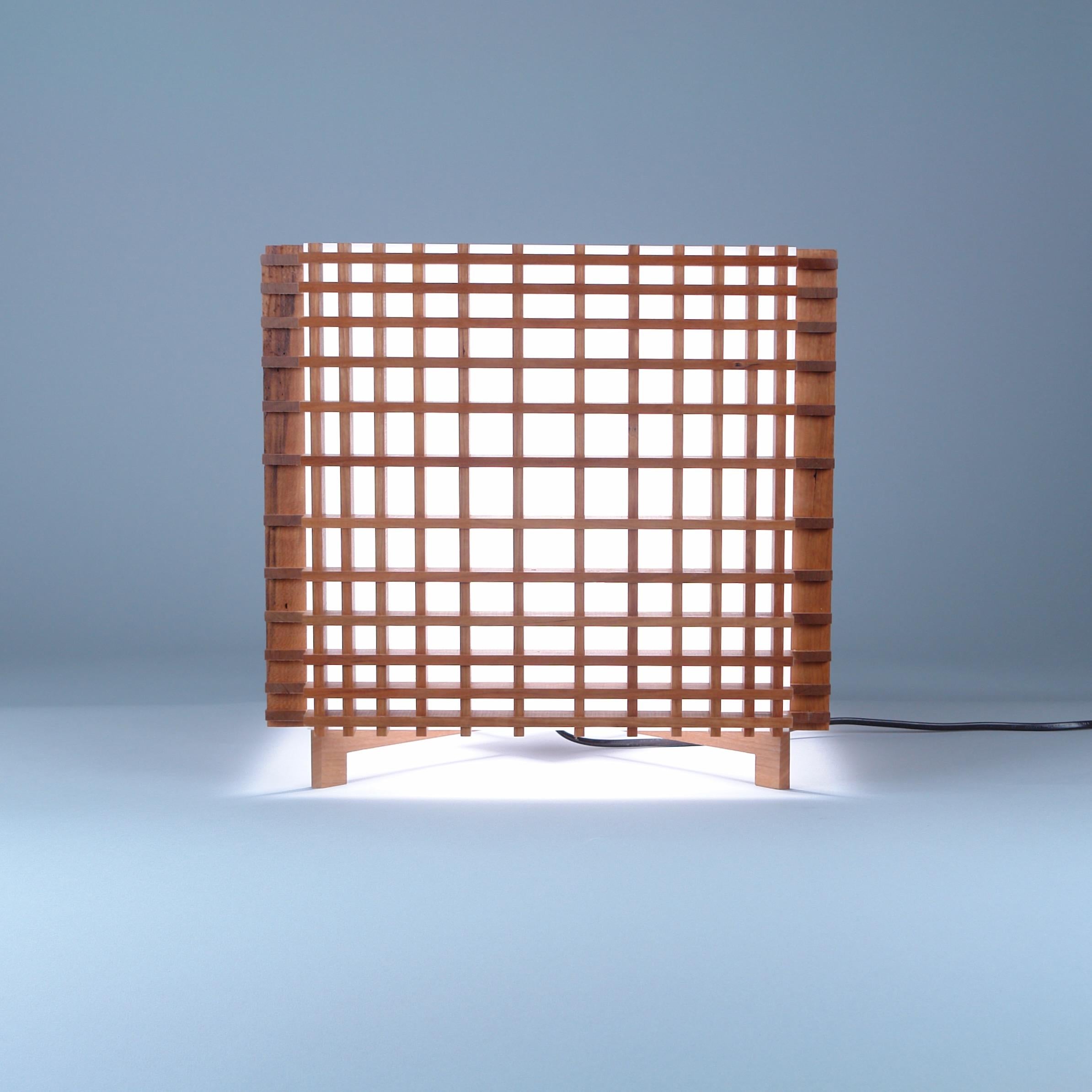 American Grid Tri Lamp-Large For Sale