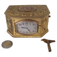 Griebaum singing bird box from the 1950s-60s with clock