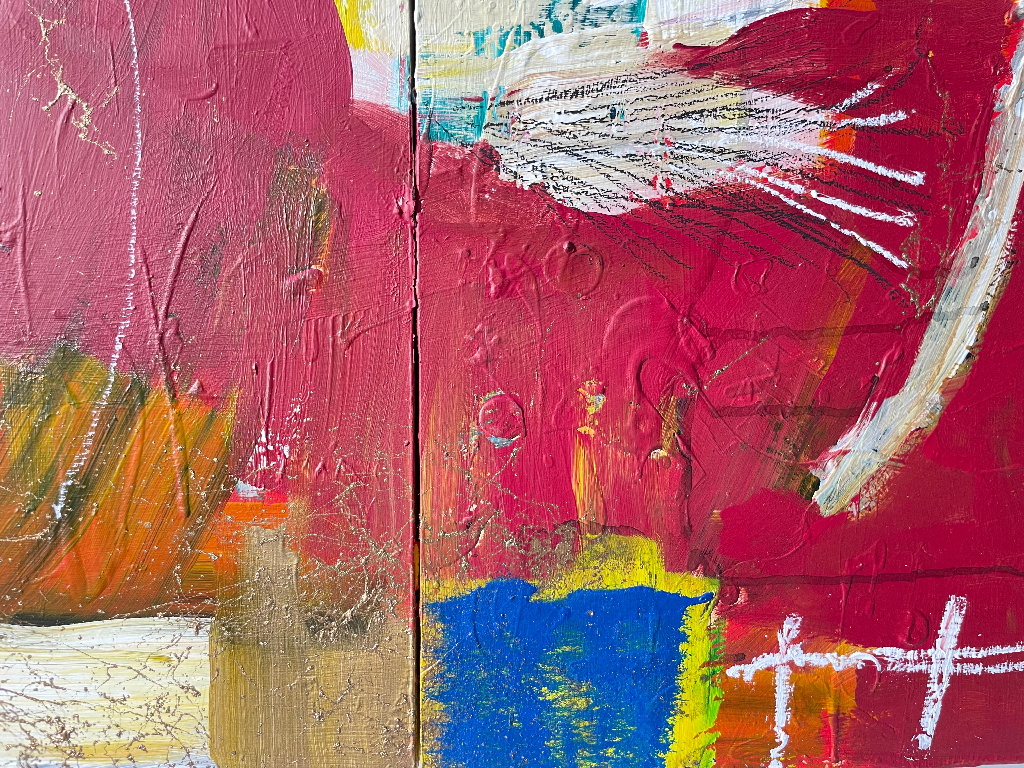 Cavallo a dondolo - Painting Contemporaneo di Griff Cowan