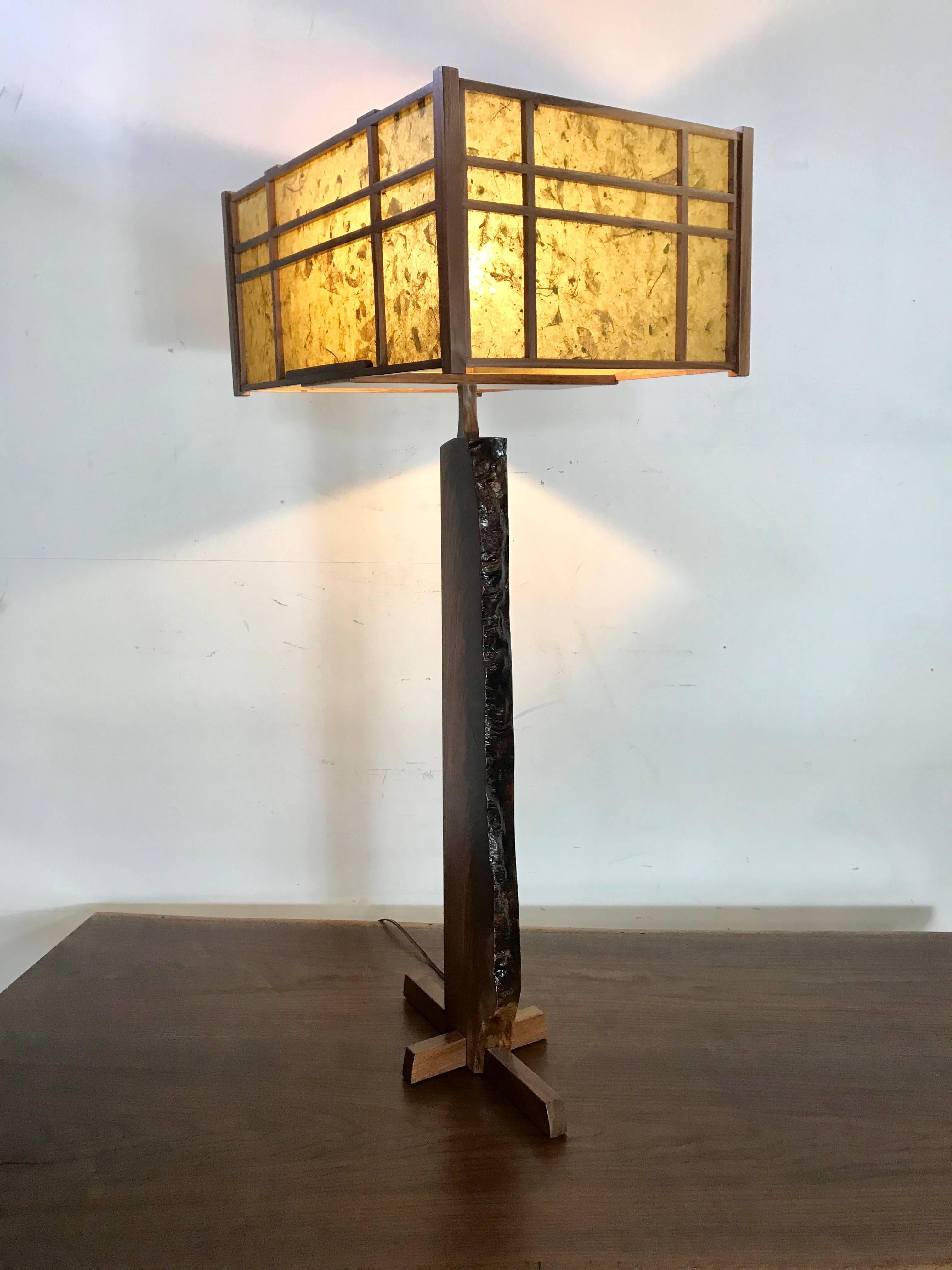 Griff Logan Workshop Studio Bench Made Free Edge Table Lamp 1