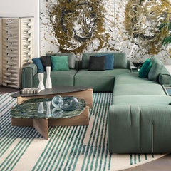 Griffe Labradorit Marmorplatte Couchtisch