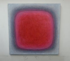 Ruby Screen Success Oil Painting on Canvas, Folk Art, Ready-to-hang