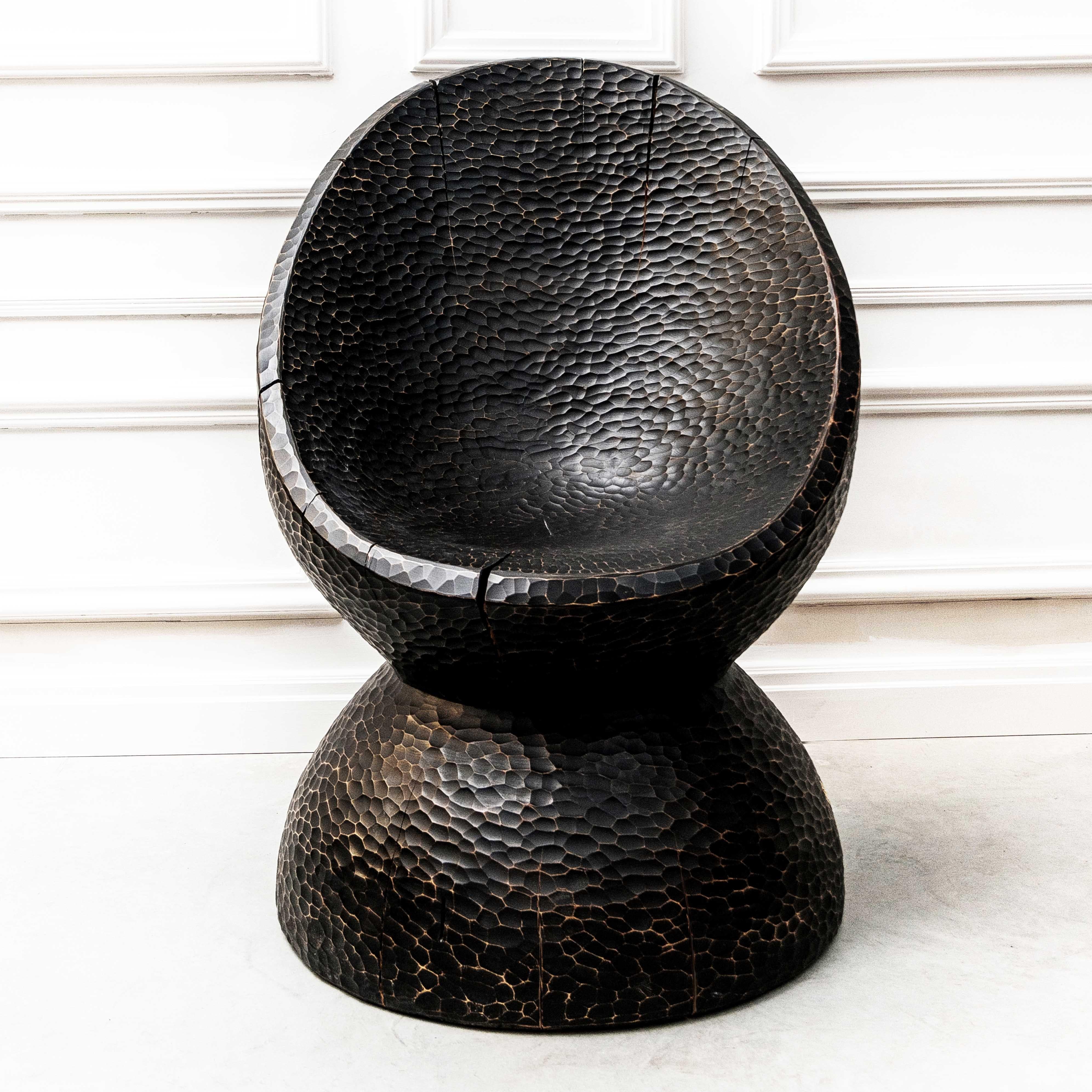 "MASSON" Sculptural Chair 38" x 26" x 26" inch by Grigorii Gorkovenko