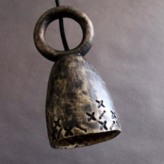 Used "ONE BELL" Sculptural Lamp 13" x 6" inch by Grigorii Gorkovenko