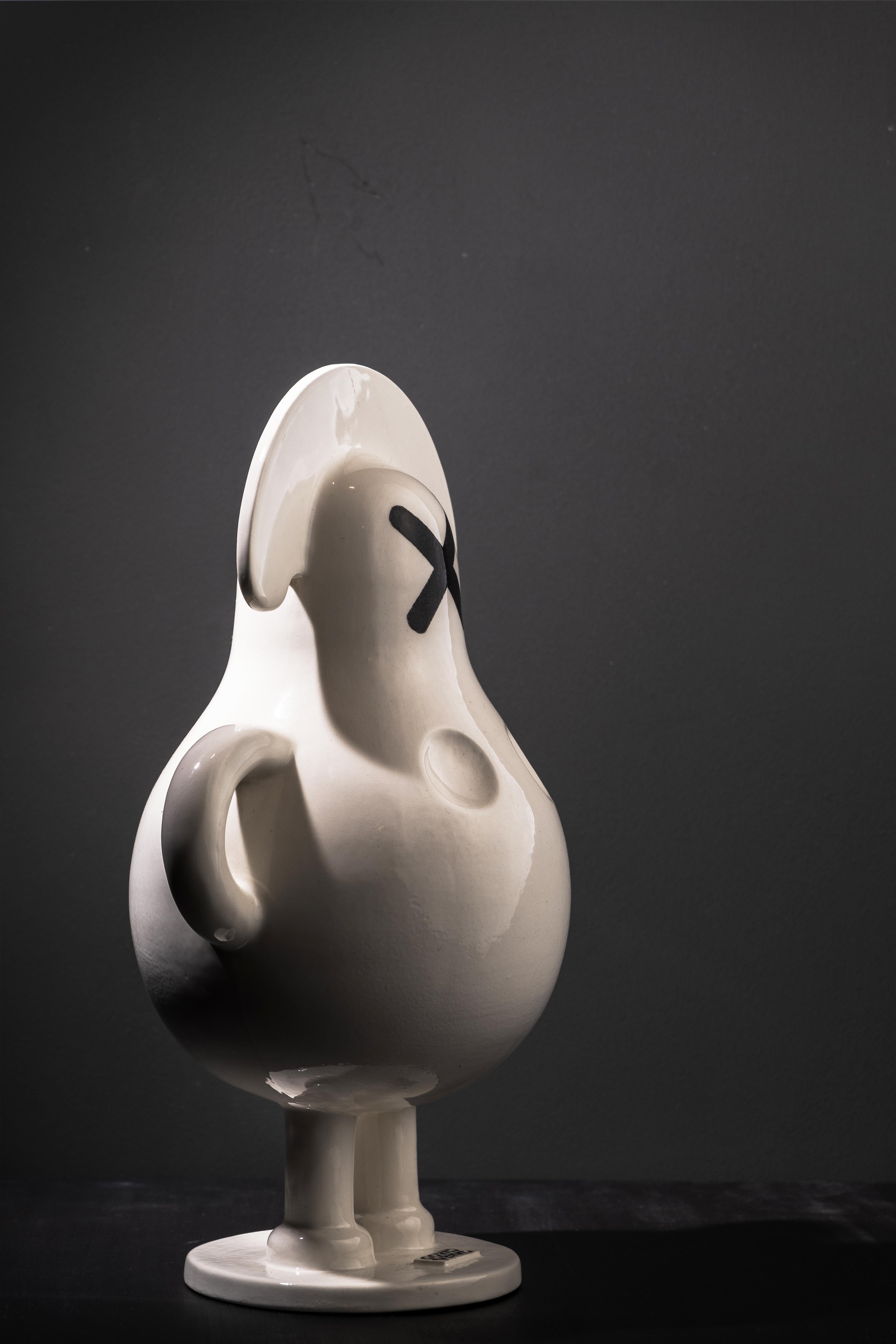 „SHURA CROSS“ Keramik-Skulptur „10“ x 6,5“ Zoll von Grigorii Gorkovenko im Angebot 8
