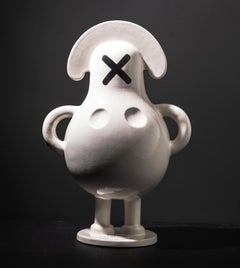 "SHURA CROSS" Ceramic Sculpture 10" x 6.5" inch by Grigorii Gorkovenko
