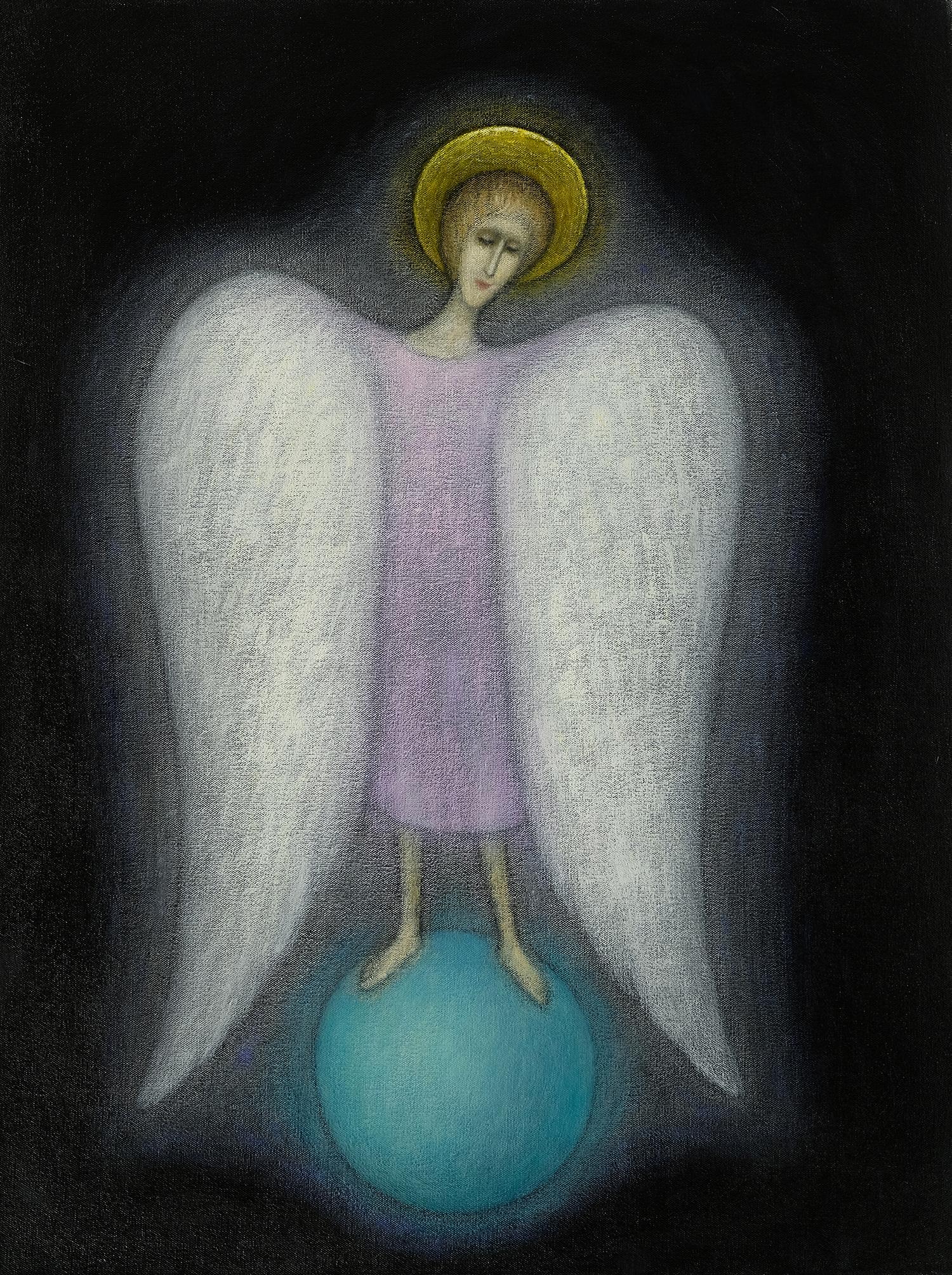 Grigorij Ivanov Still-Life Painting - ANGEL OF PEACE