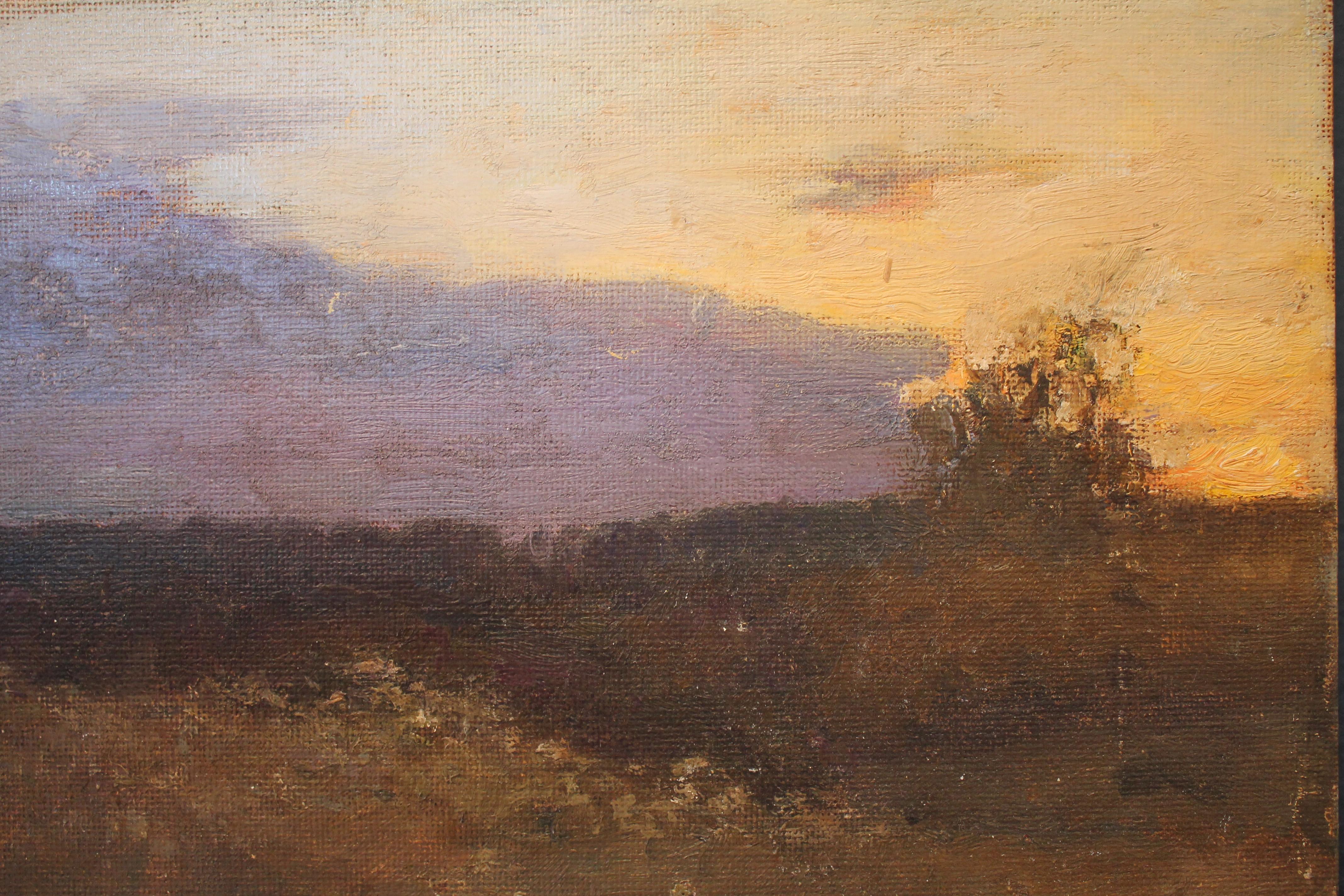 Coucher de soleil - Painting de Grigory Ananyev