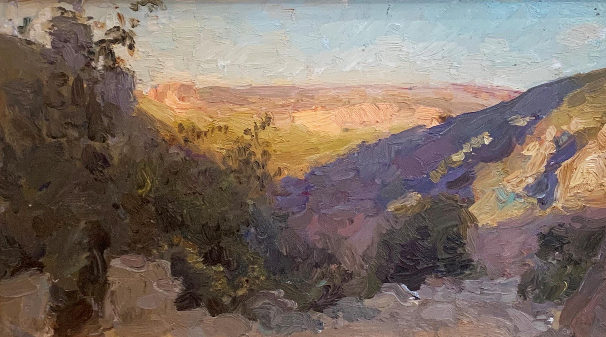 Grigory Ananyev Landscape Painting - Vista 