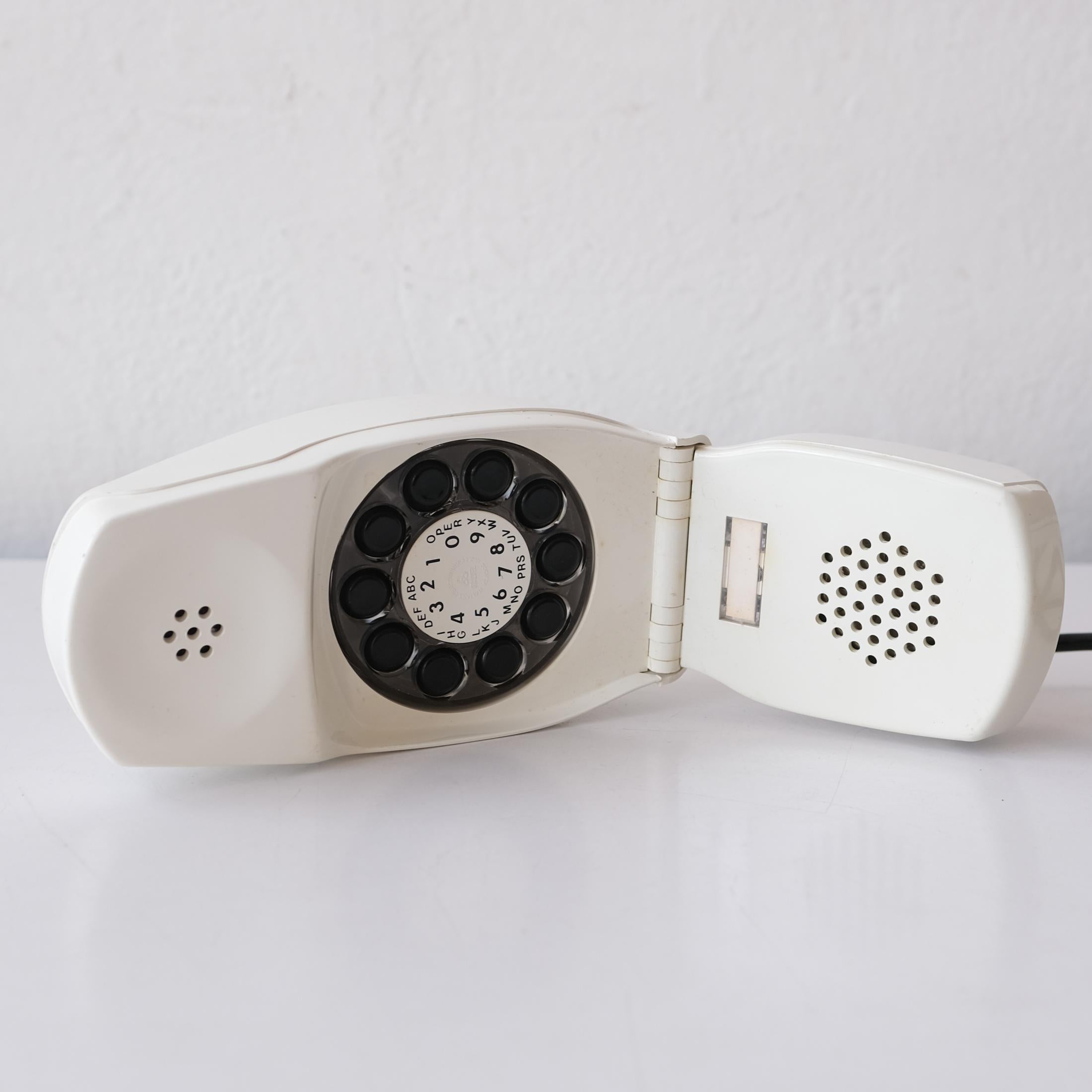 Mid-Century Modern Grillo Folding Telephone by Marco Zanuso Richard Sapper with Box 1966