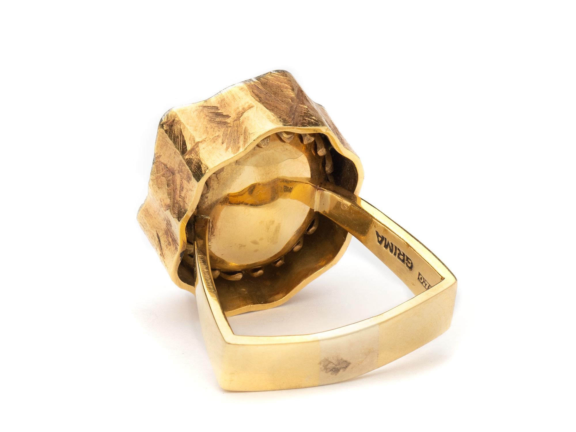 Women's Grima Opal and Diamond Ring