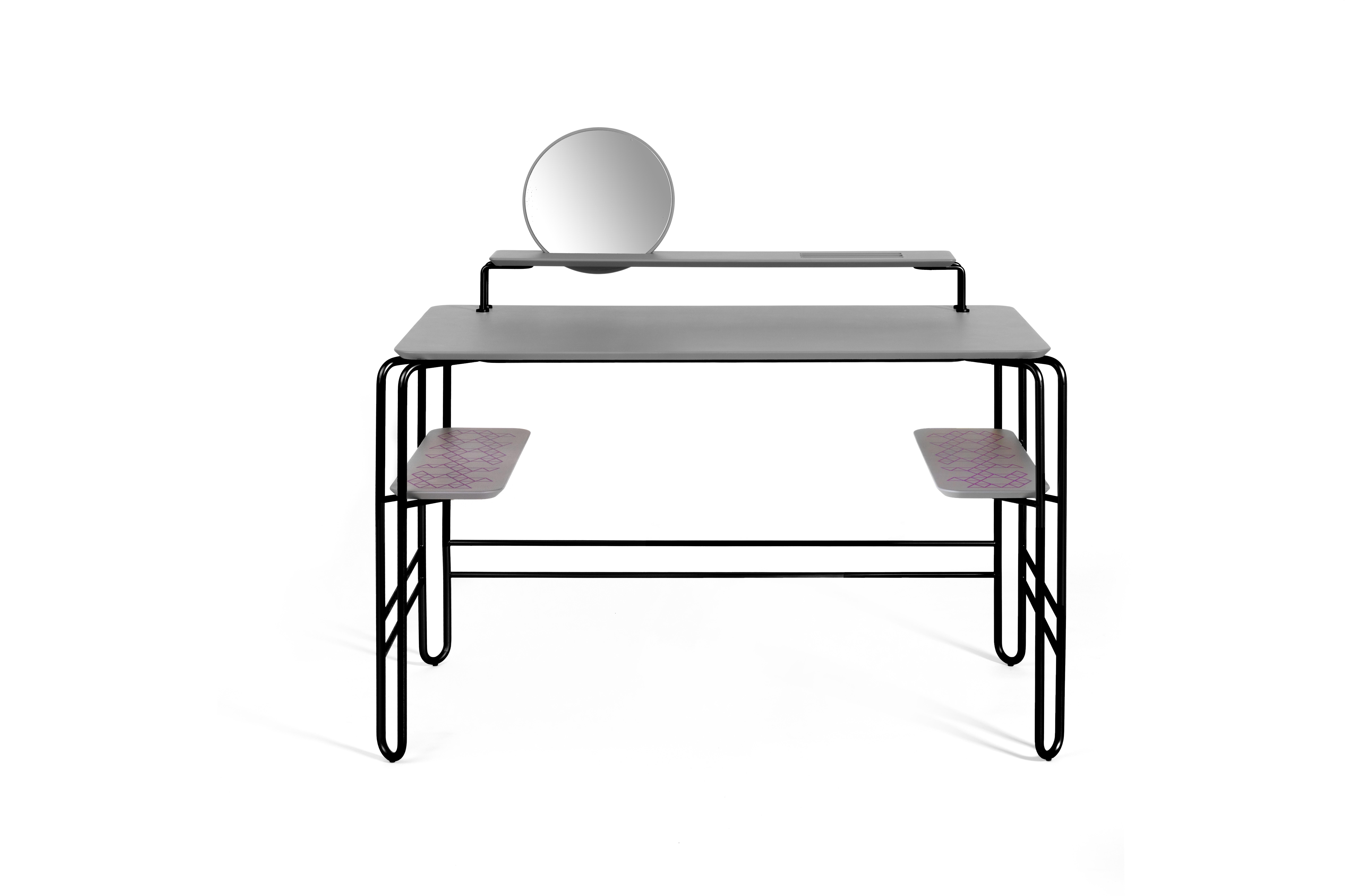 Contemporary Grimilde Console Table by Mentemano