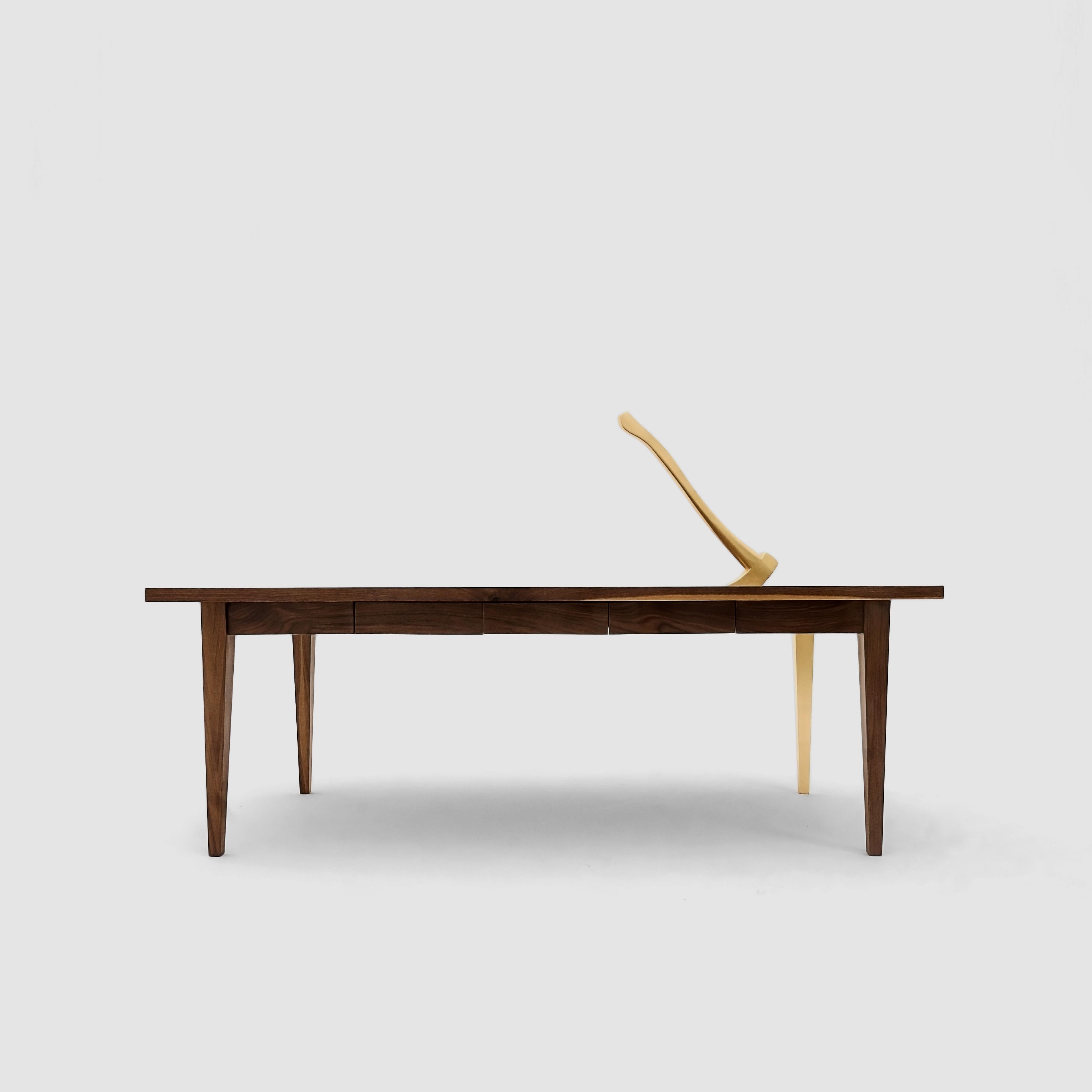 Grimm Sculptured Table by Hugo Lugo In New Condition For Sale In Geneve, CH