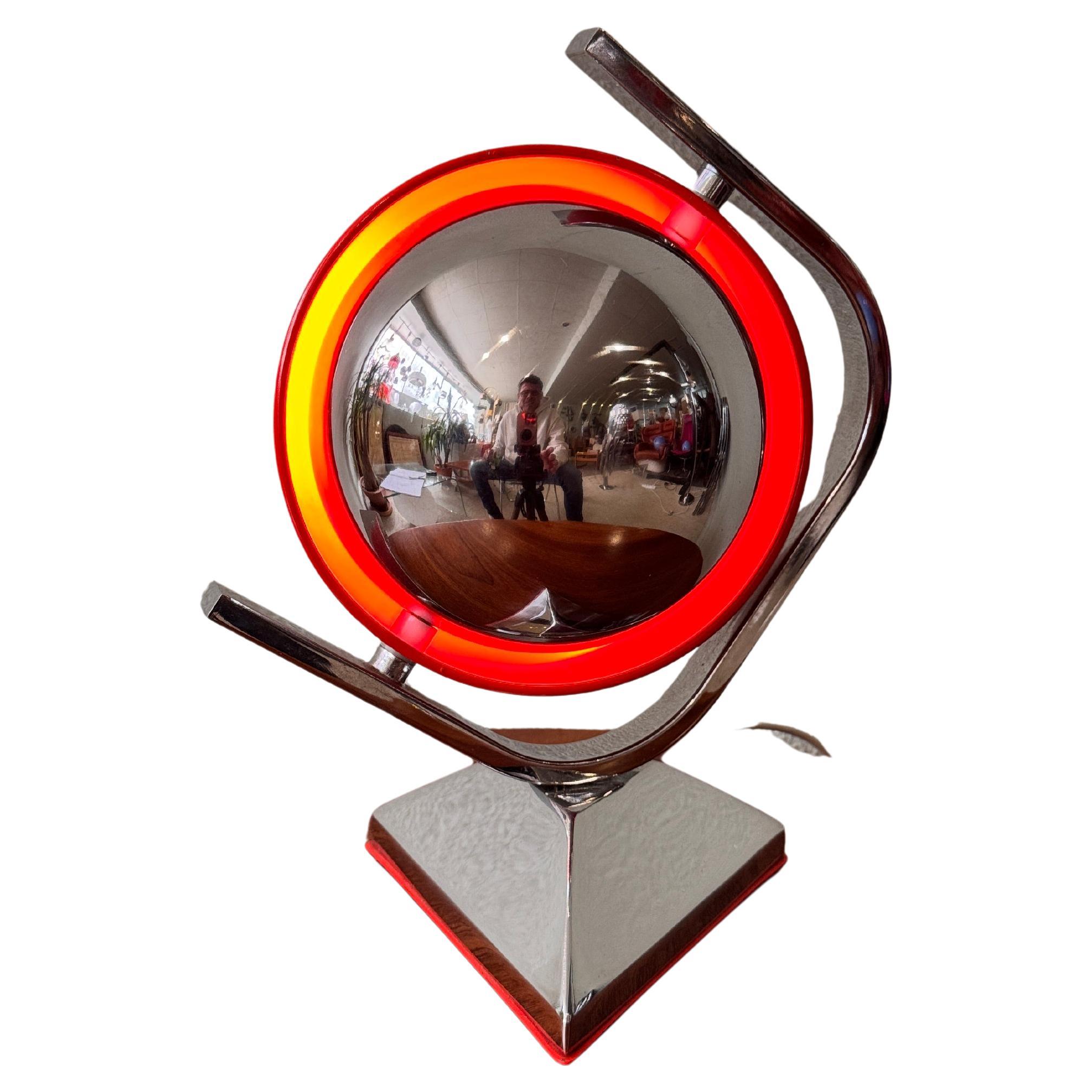 Grin Luz Space Age Eyeball Table Lamp by Luis Pérez de la Oliva, 1970's