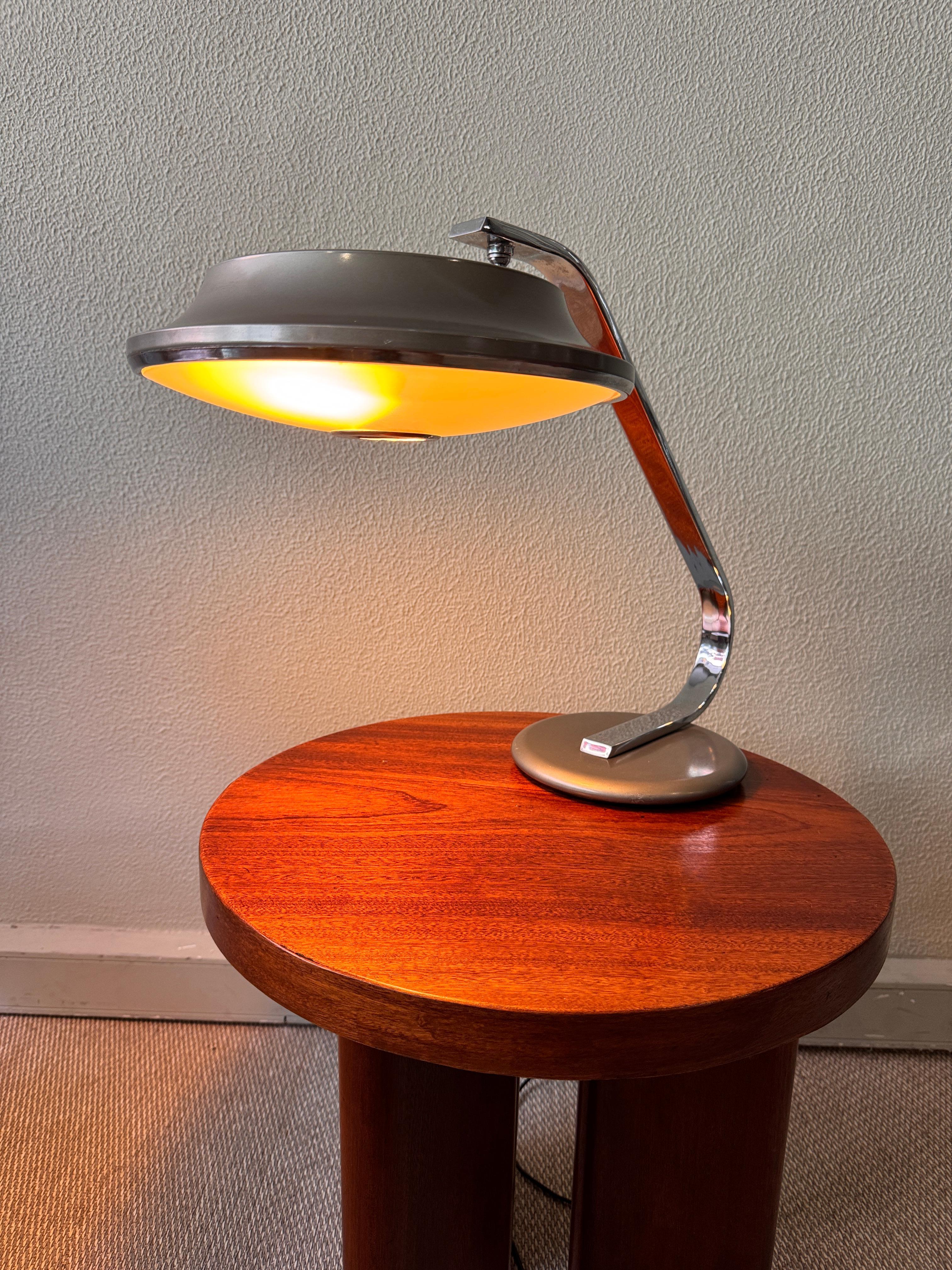 Grin Luz Table Lamp by Luis Perez de la Oliva, 1970's 1