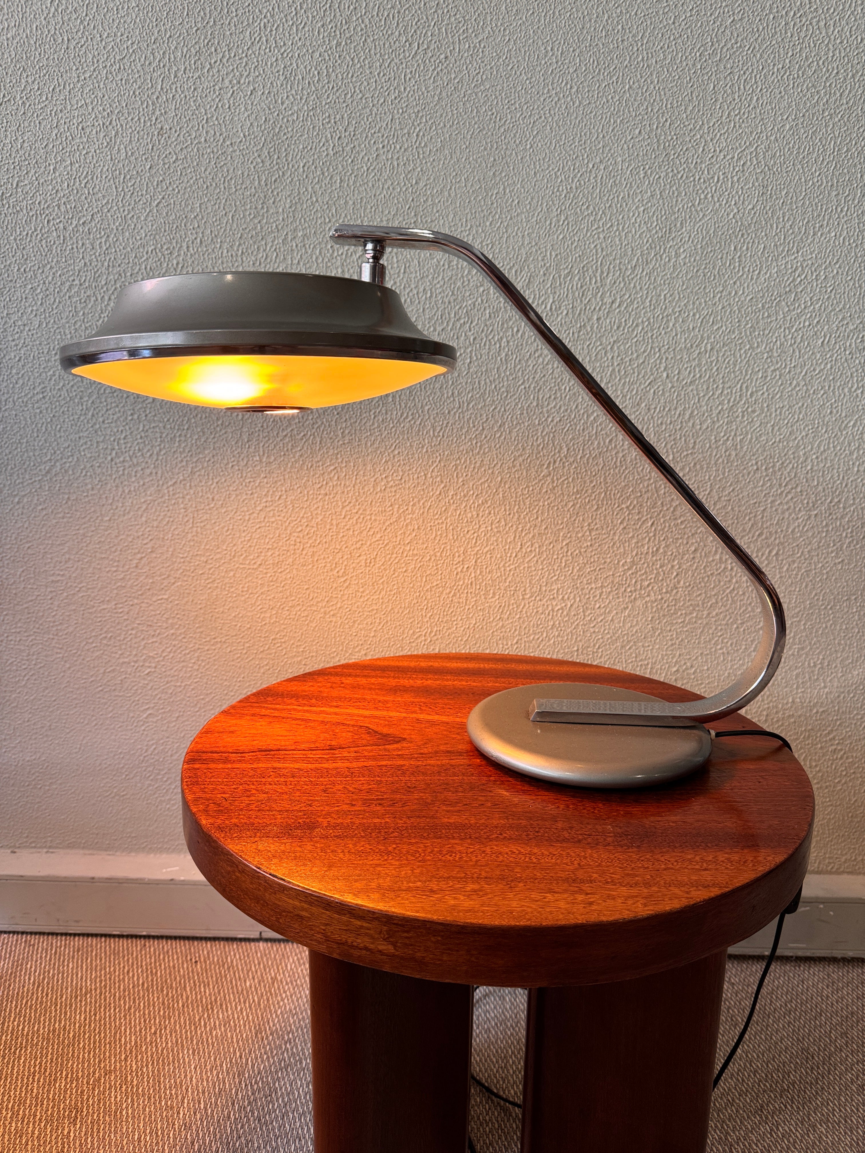 Grin Luz Table Lamp by Luis Perez de la Oliva, 1970's
