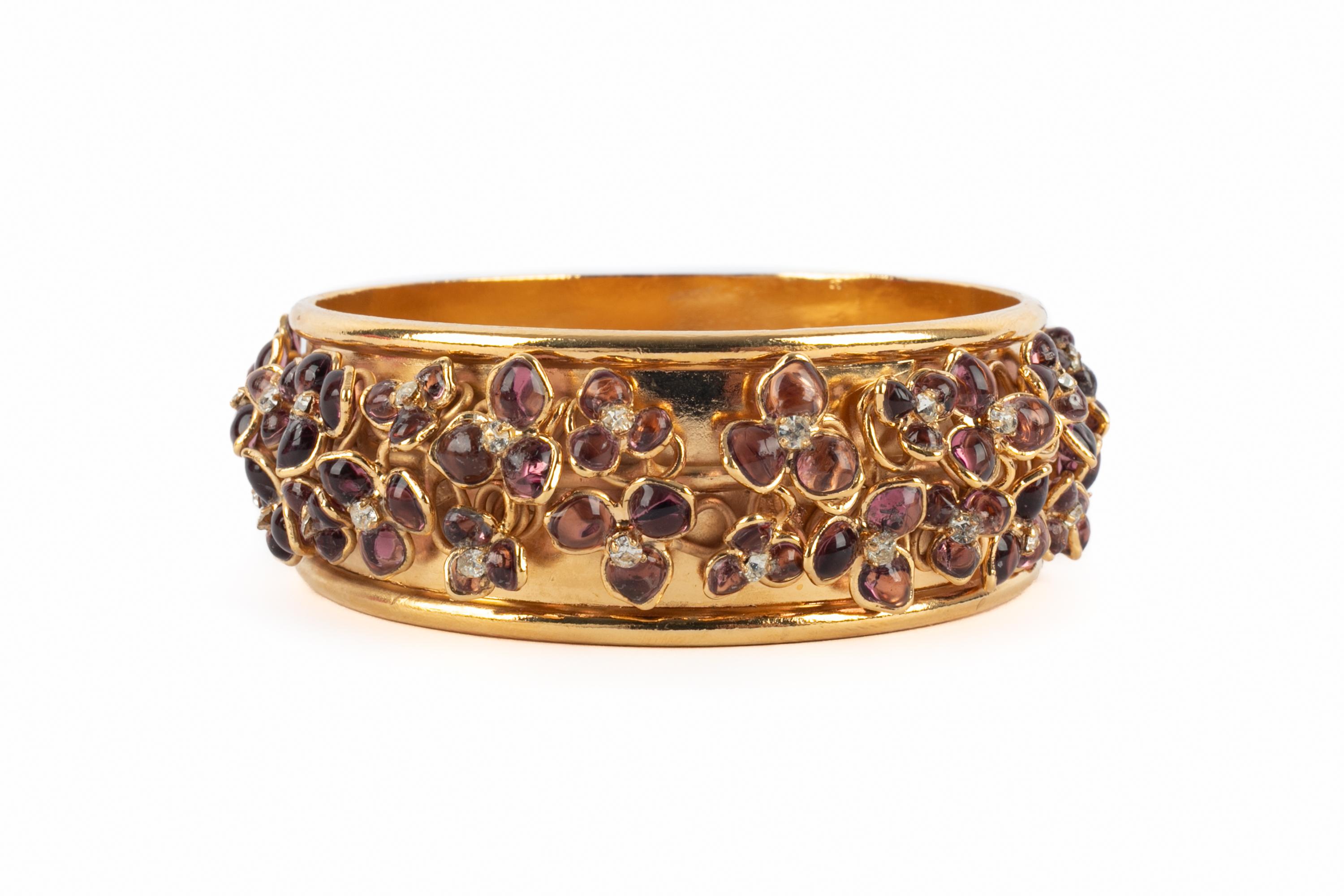Pulsera antigua Gripoix en Excelente estado para la venta en SAINT-OUEN-SUR-SEINE, FR