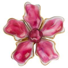 Spilla a fiore antica Gripoix