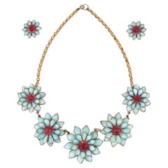 Gripoix Vintage set of jewelry