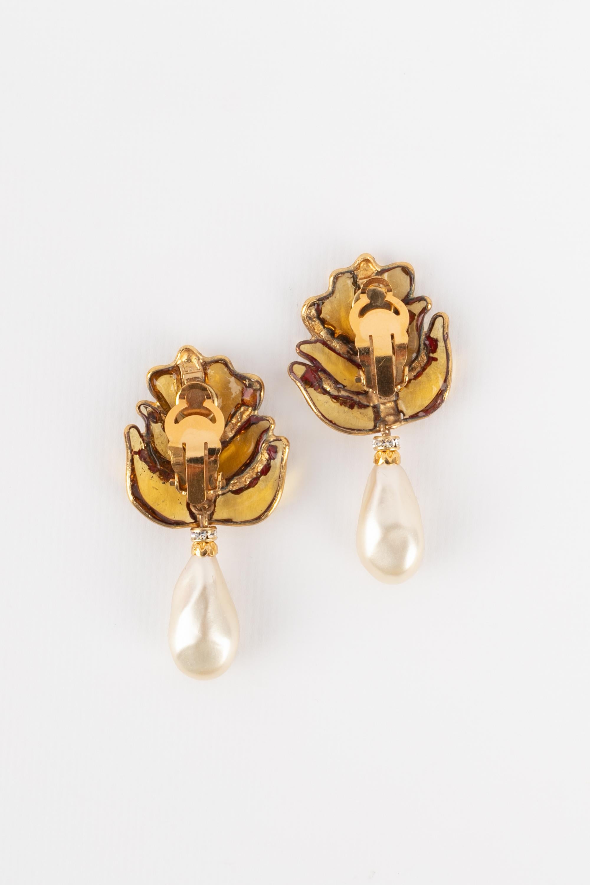 Boucles d'oreilles Gripoix en vente 1