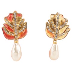 Vintage Gripoix earrings