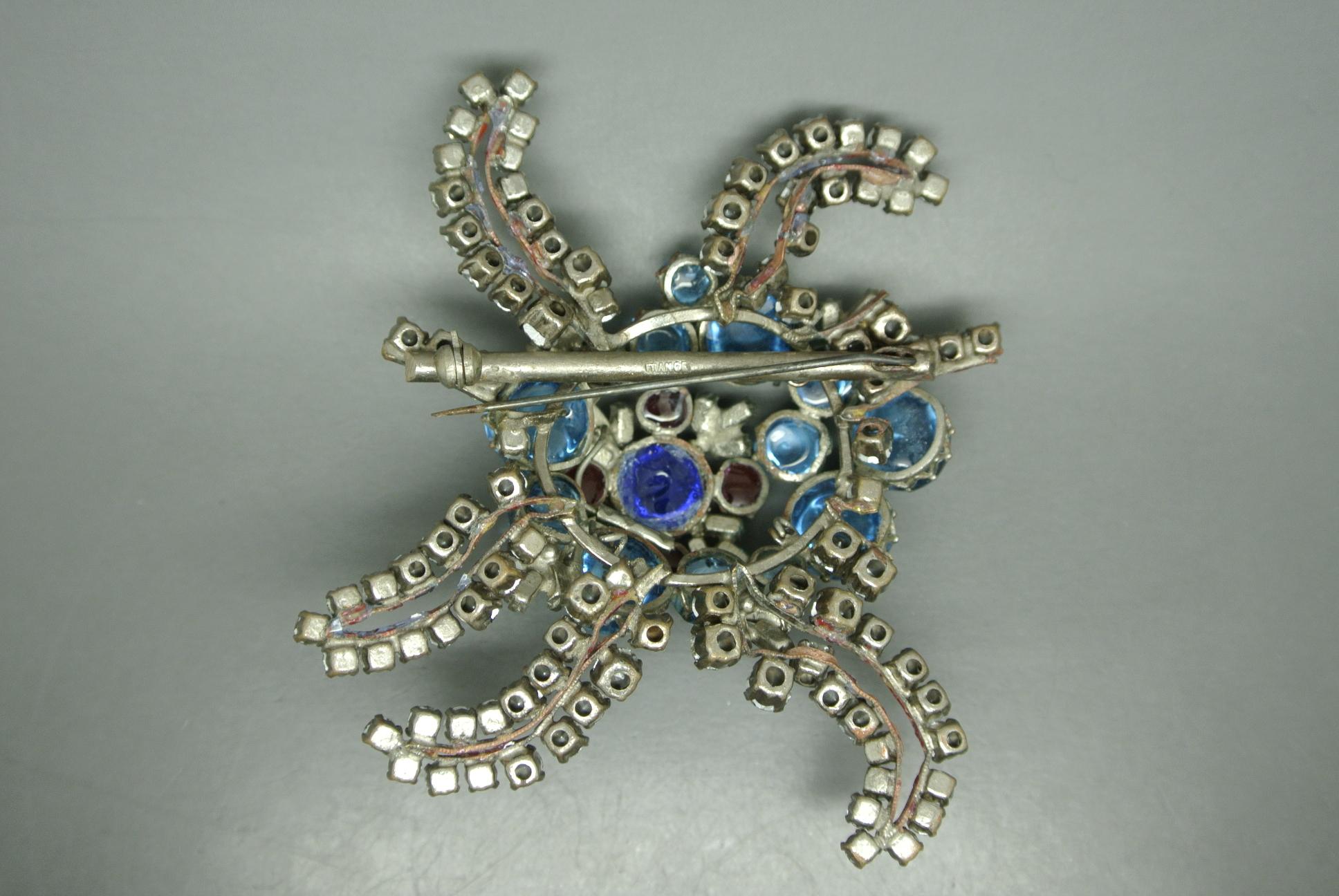 French brooch
Made by Gripoix workshop in paris
Very rare one
Dated 1950s