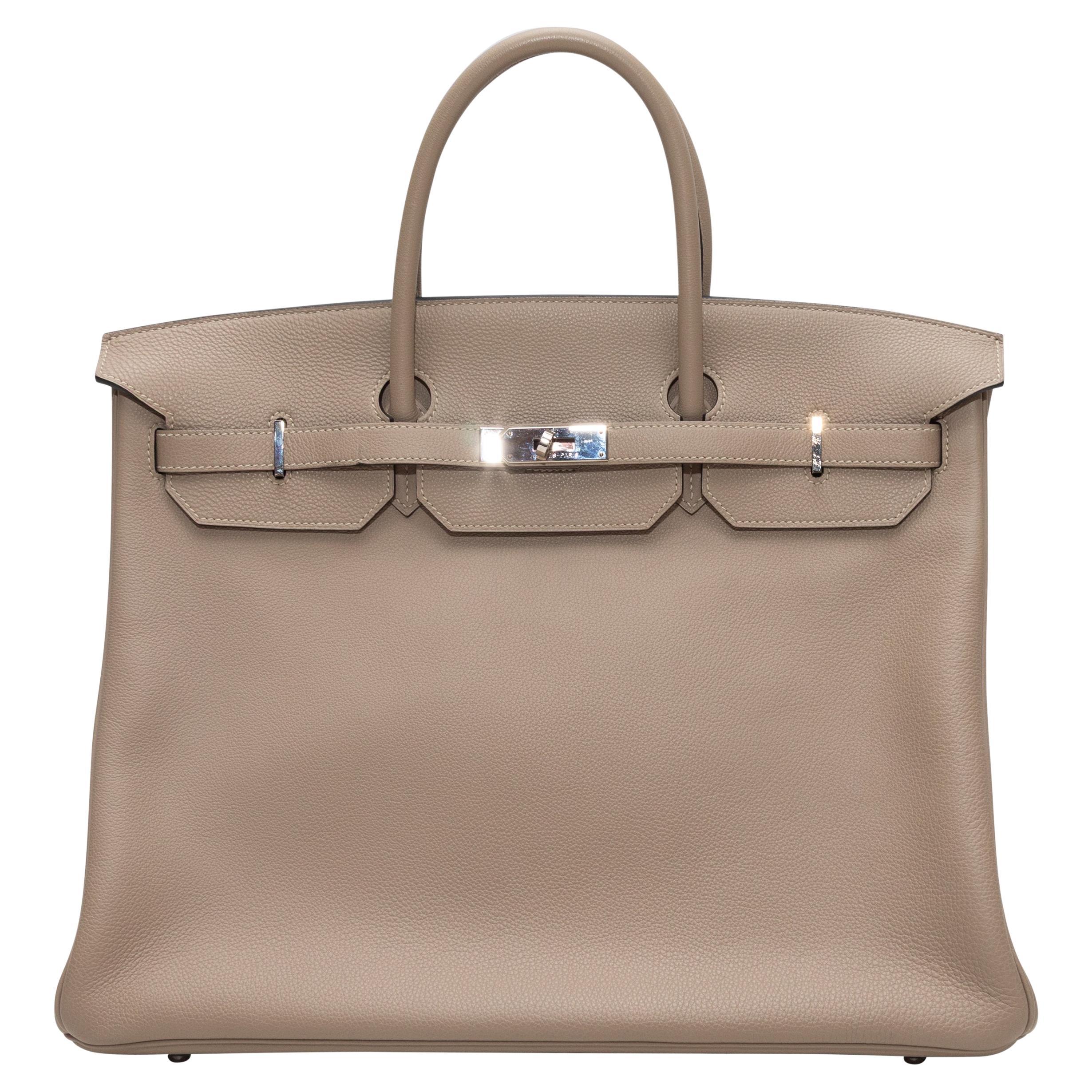 Gris Hermes Togo Birkin 40