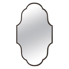 Gris Mirror in Metallic Gray by CuratedKravet