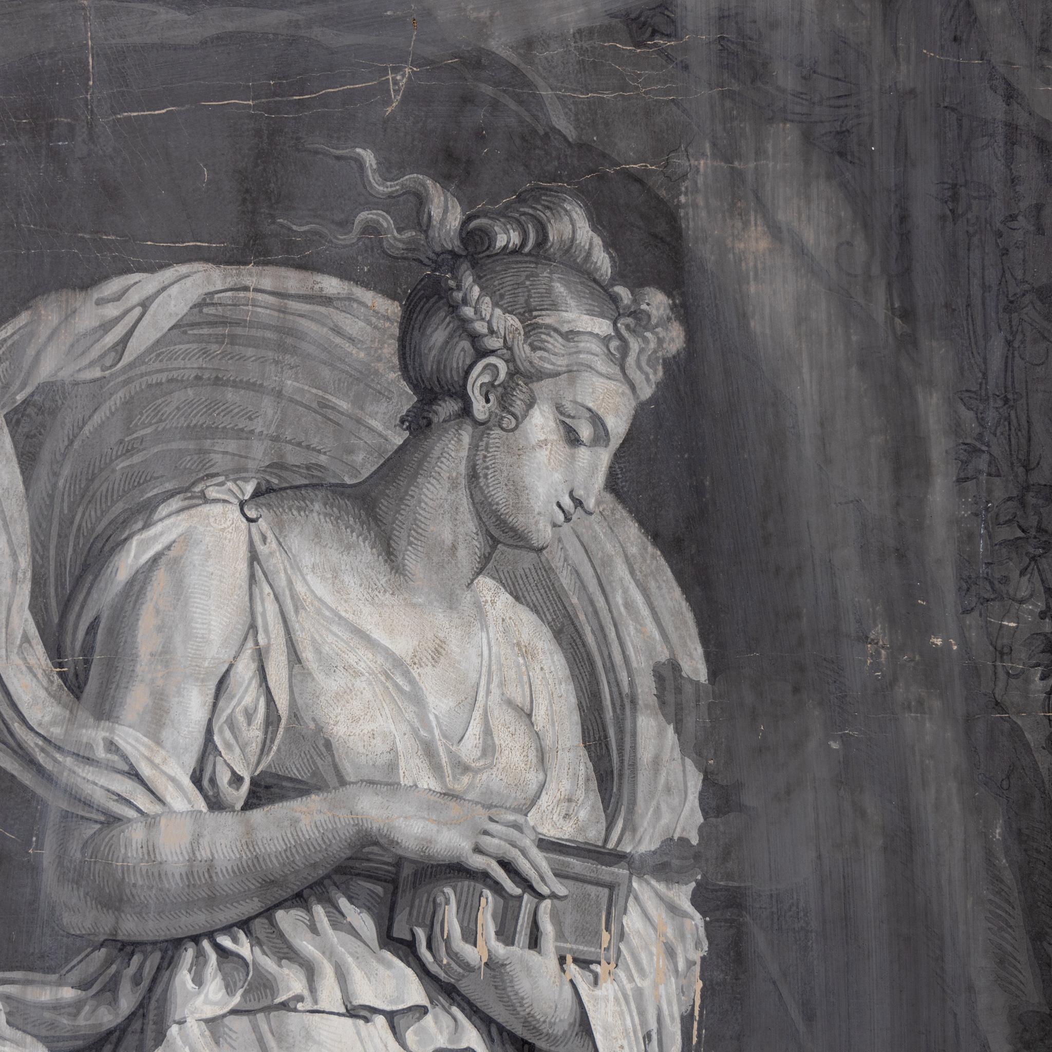 Grisaille Wallpaper from the series 