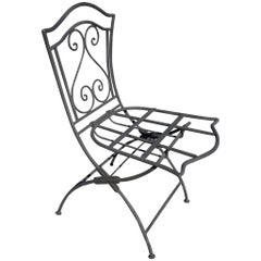 Grisha's Set of 4 Wrought Iron Chairs - Dinning Room