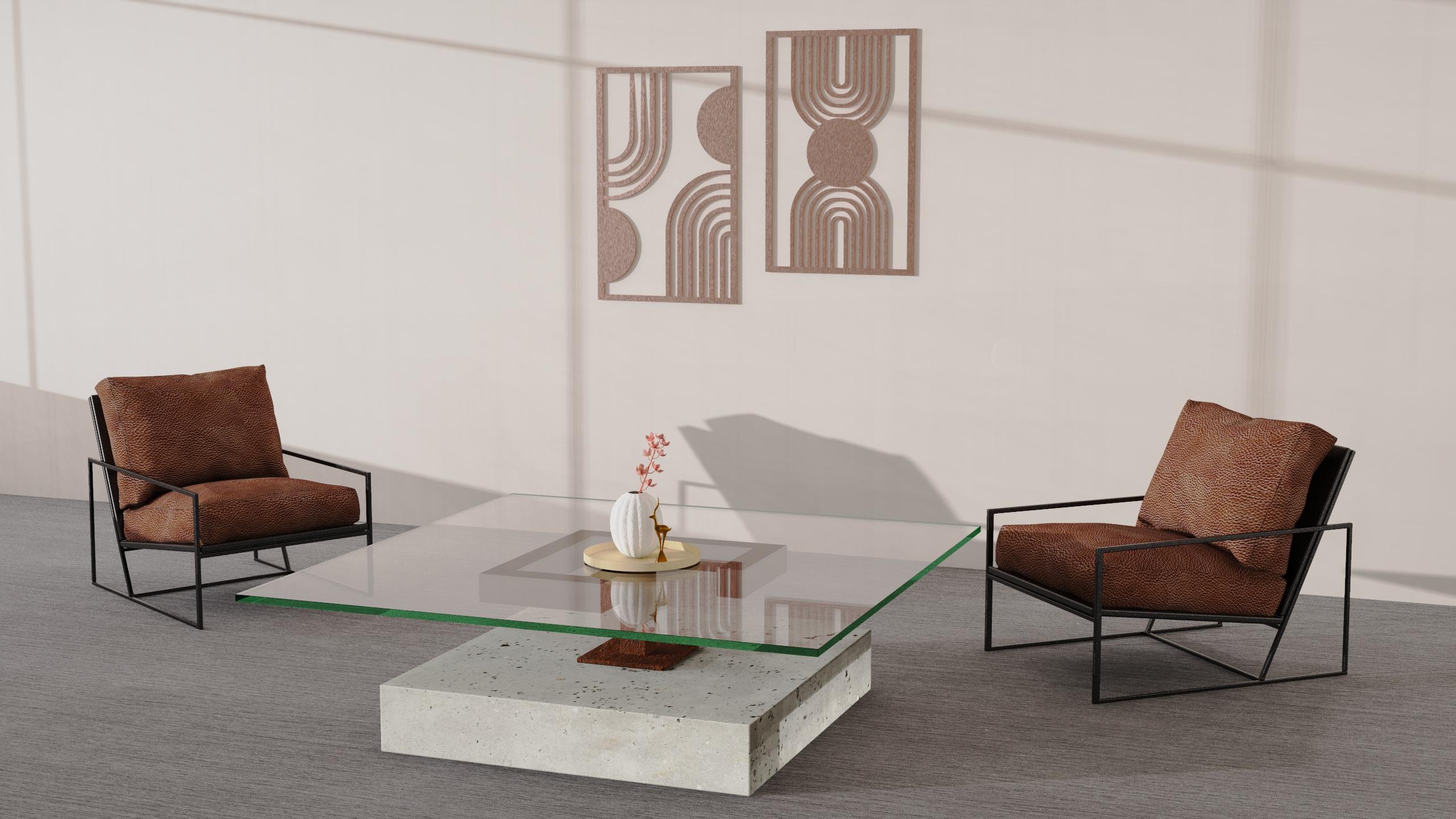 Grito Marble Coffee Table Contemporary Design Sculptural Furniture Joaquín Moll For Sale 3