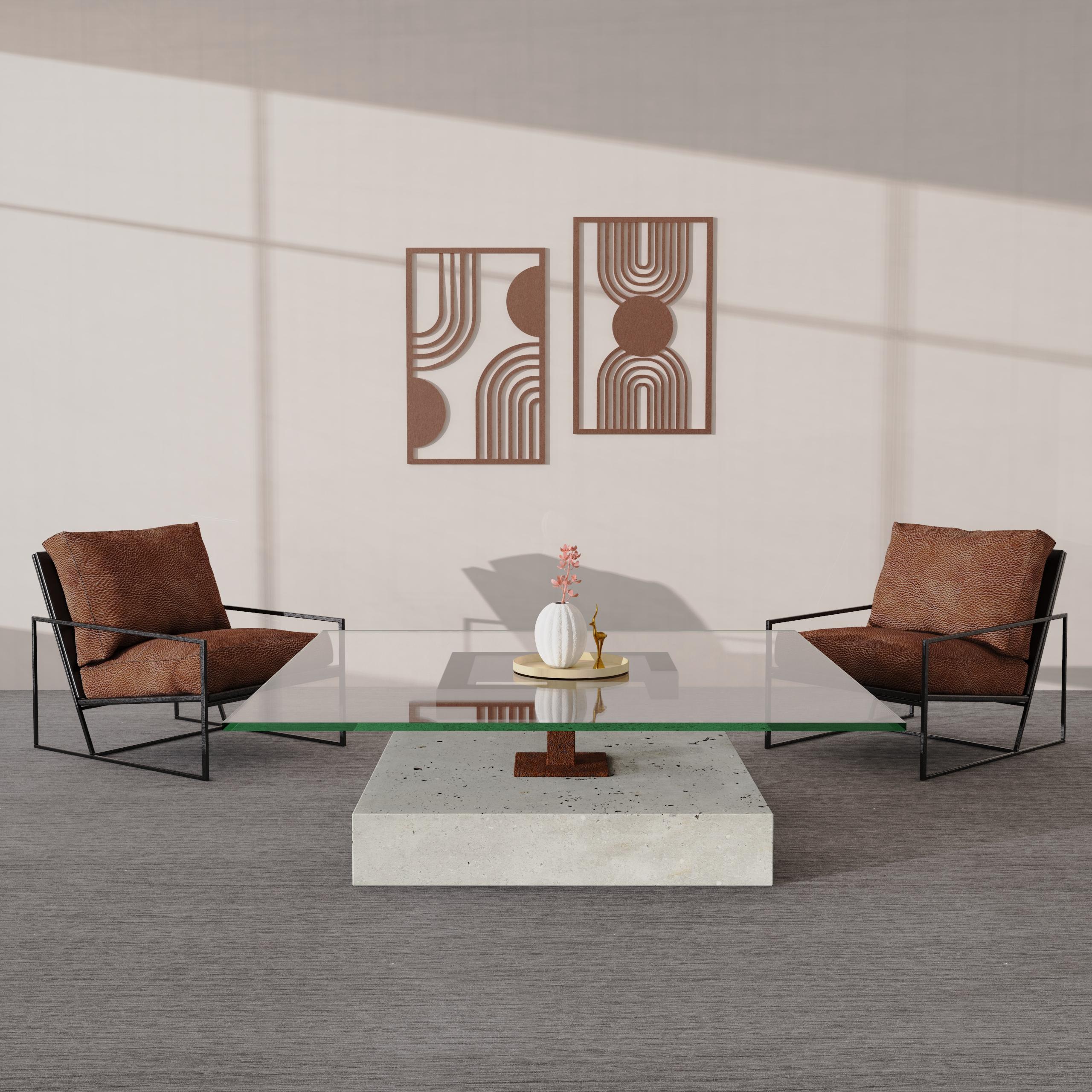 Grito Marble Coffee Table Contemporary Design Sculptural Furniture Joaquín Moll In New Condition For Sale In VALVERDE DEL MAJANO, CL