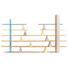 Gritti Bookcase by Andrea Branzi for Memphis, Italy, 1981
