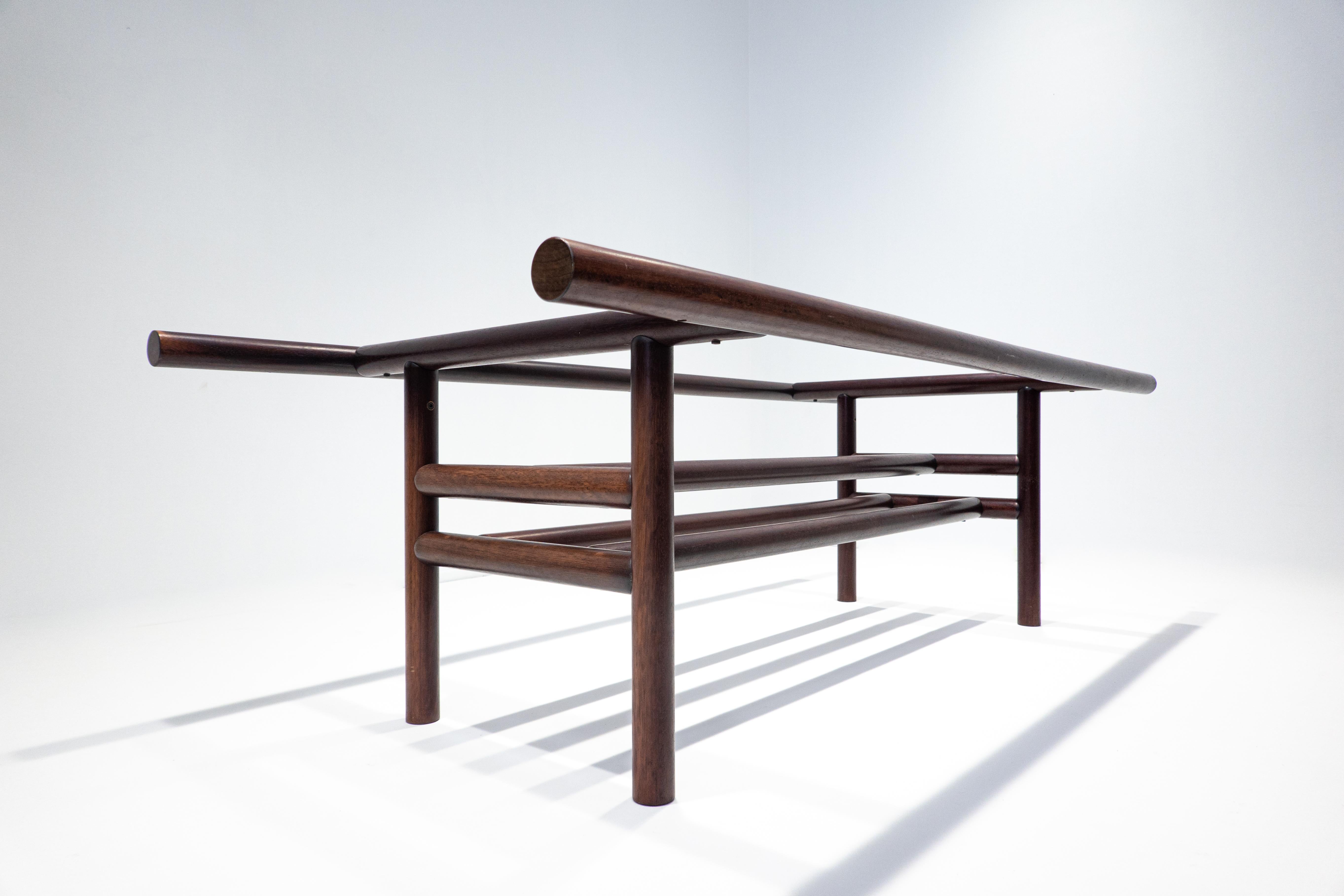 Gritti Wooden Dining Table by Carlo Scarpa for Simon International, 1970s 2