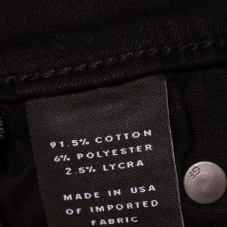Women's Grlfrnd Black Denim Skinny Kendall Jeans M For Sale