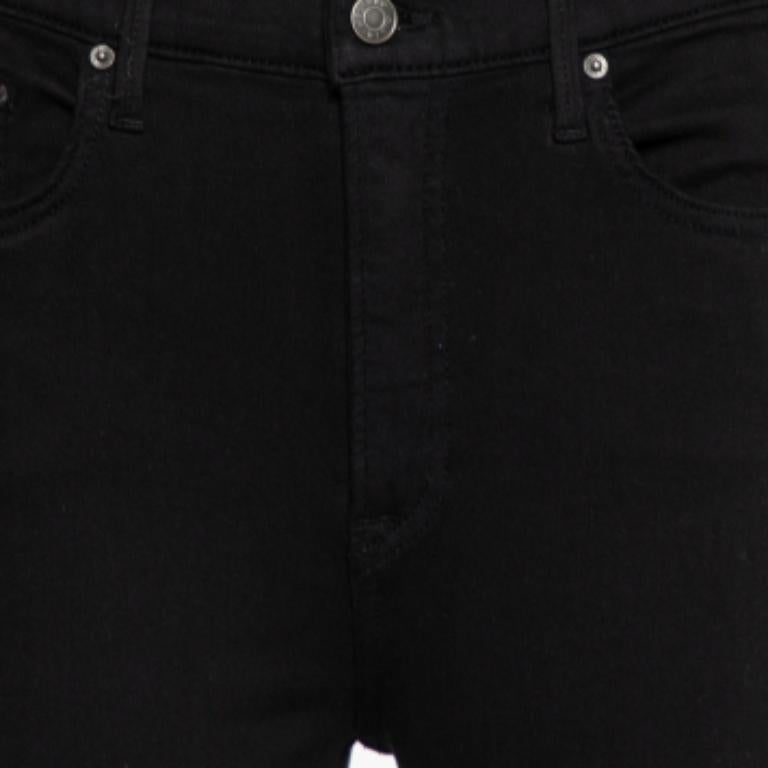 Grlfrnd Black Denim Skinny Kendall Jeans M For Sale 1