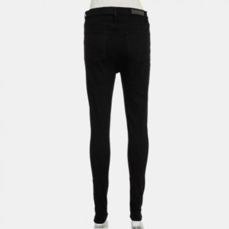 Grlfrnd Black Denim Skinny Kendall Jeans M For Sale 3